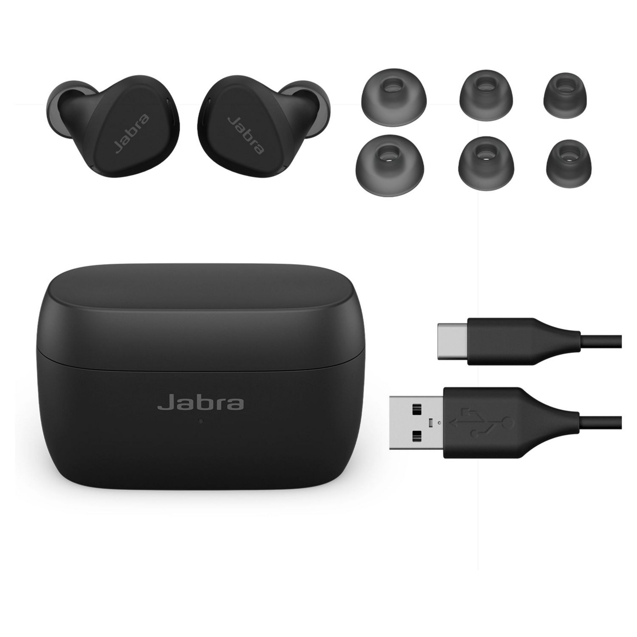 Voir la diapositive 4 : JABRA Écouteurs Élite 4 Active - Black