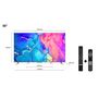 Voir la diapositive 2 : TCL TV QLED 4K 55C636 2022 UHD 139 cm Google TV