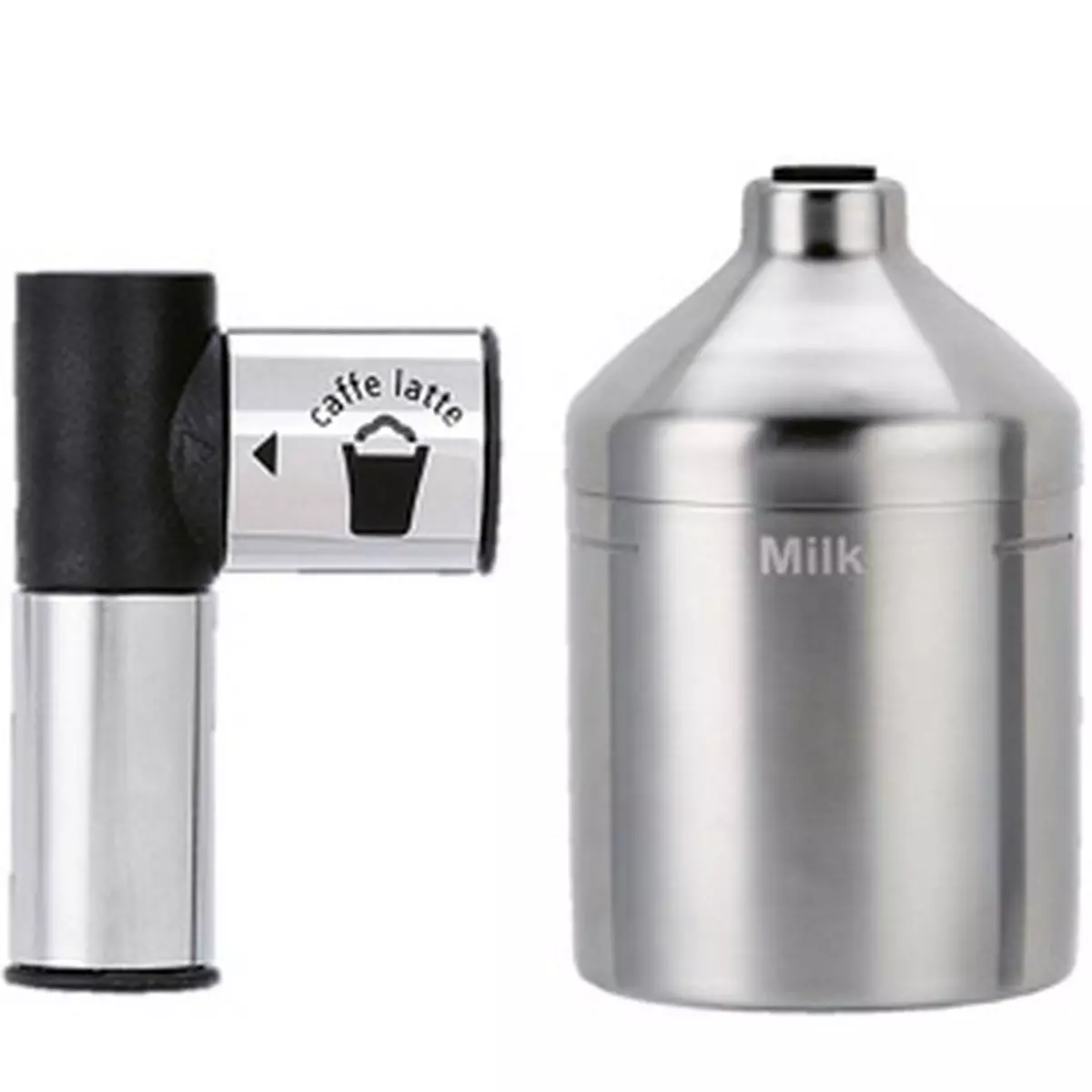 KRUPS Accessoire Cappuccino + pot à lait XS600010 - Gris