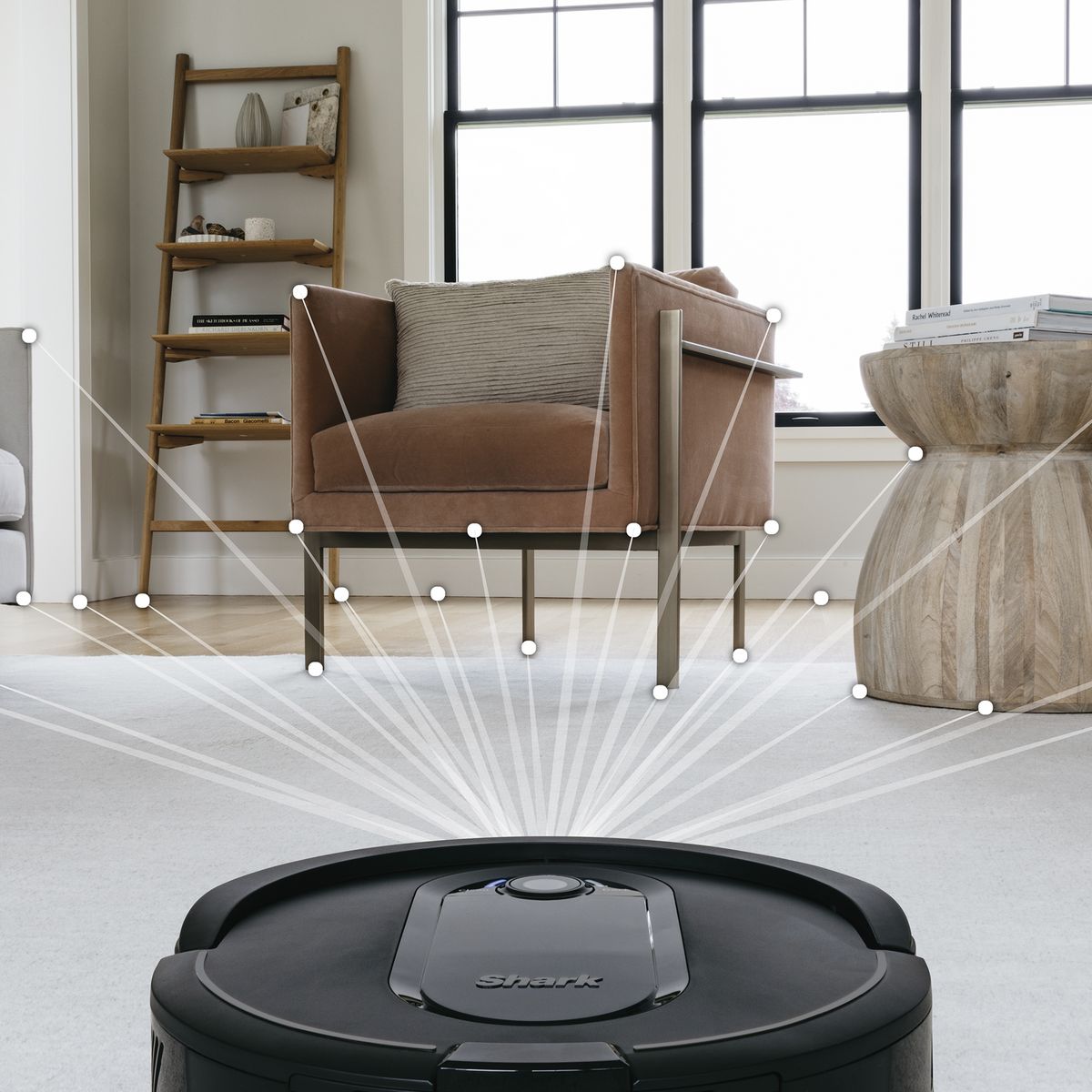 SHARK Aspirateur robot connecté RV1000SEU - Noir