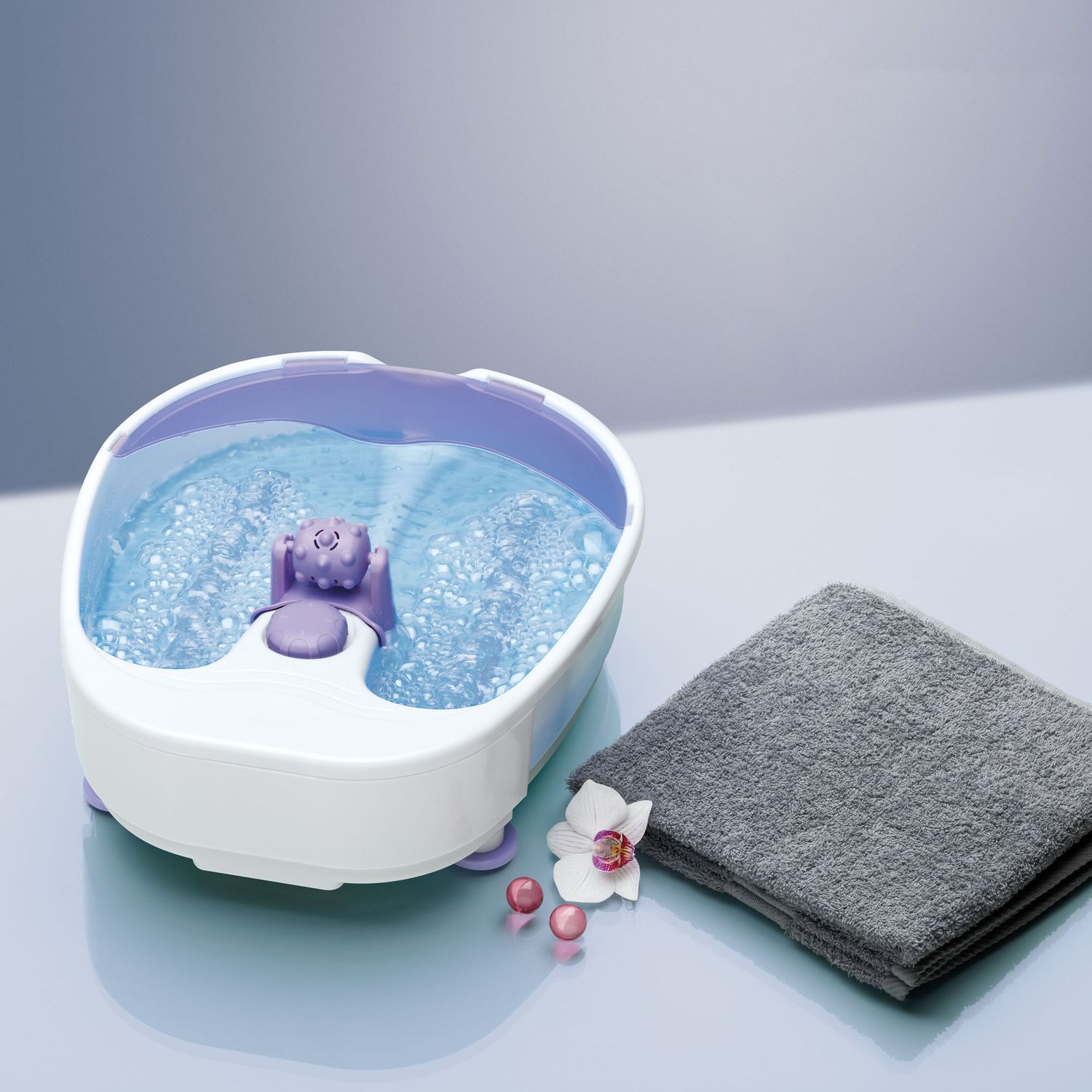 Voir la diapositive 3 : CLATRONIC Bain de pieds FM3389 - Blanc