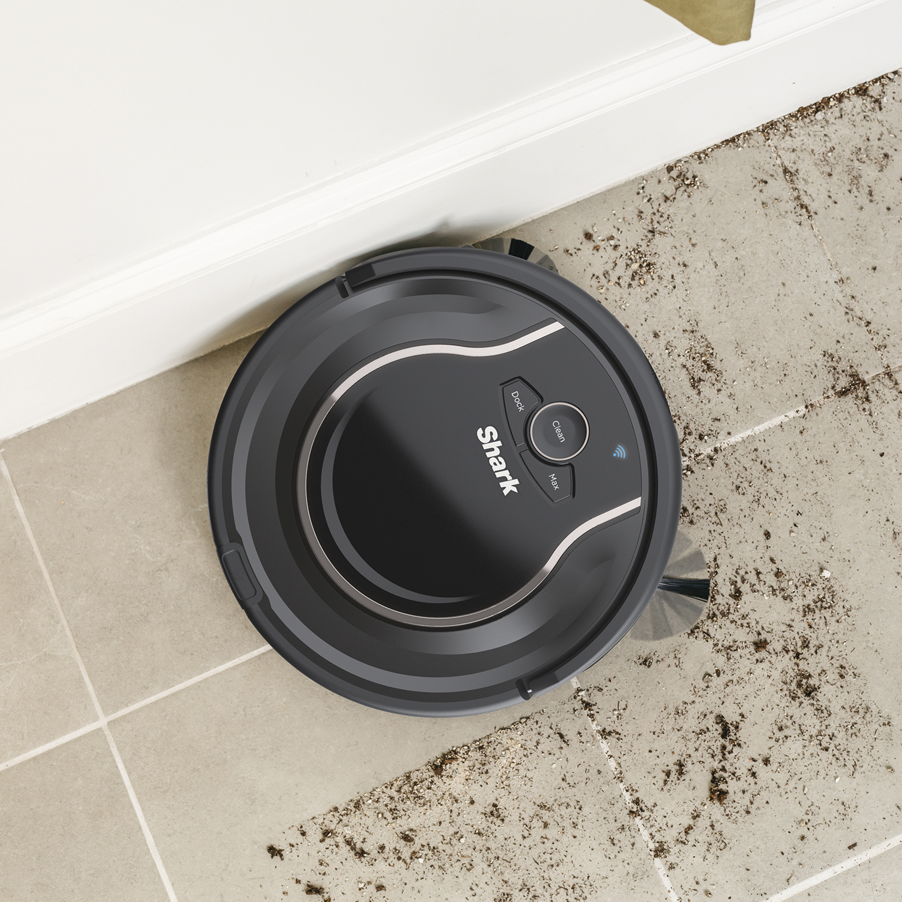 Voir la diapositive 7 : SHARK Aspirateur robot connecté RV750EU - Noir