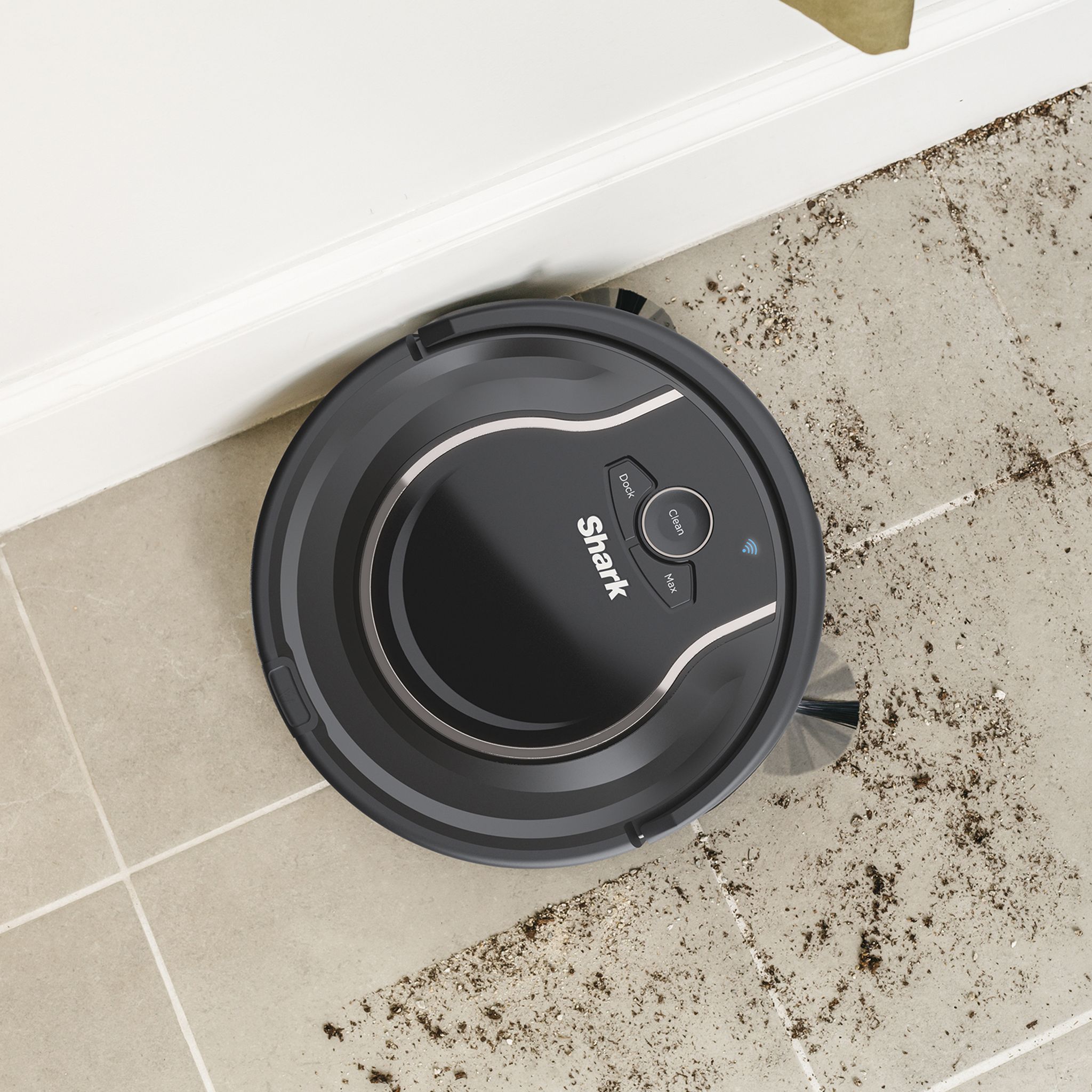 Voir la diapositive 7 : SHARK Aspirateur robot connecté RV750EU - Noir