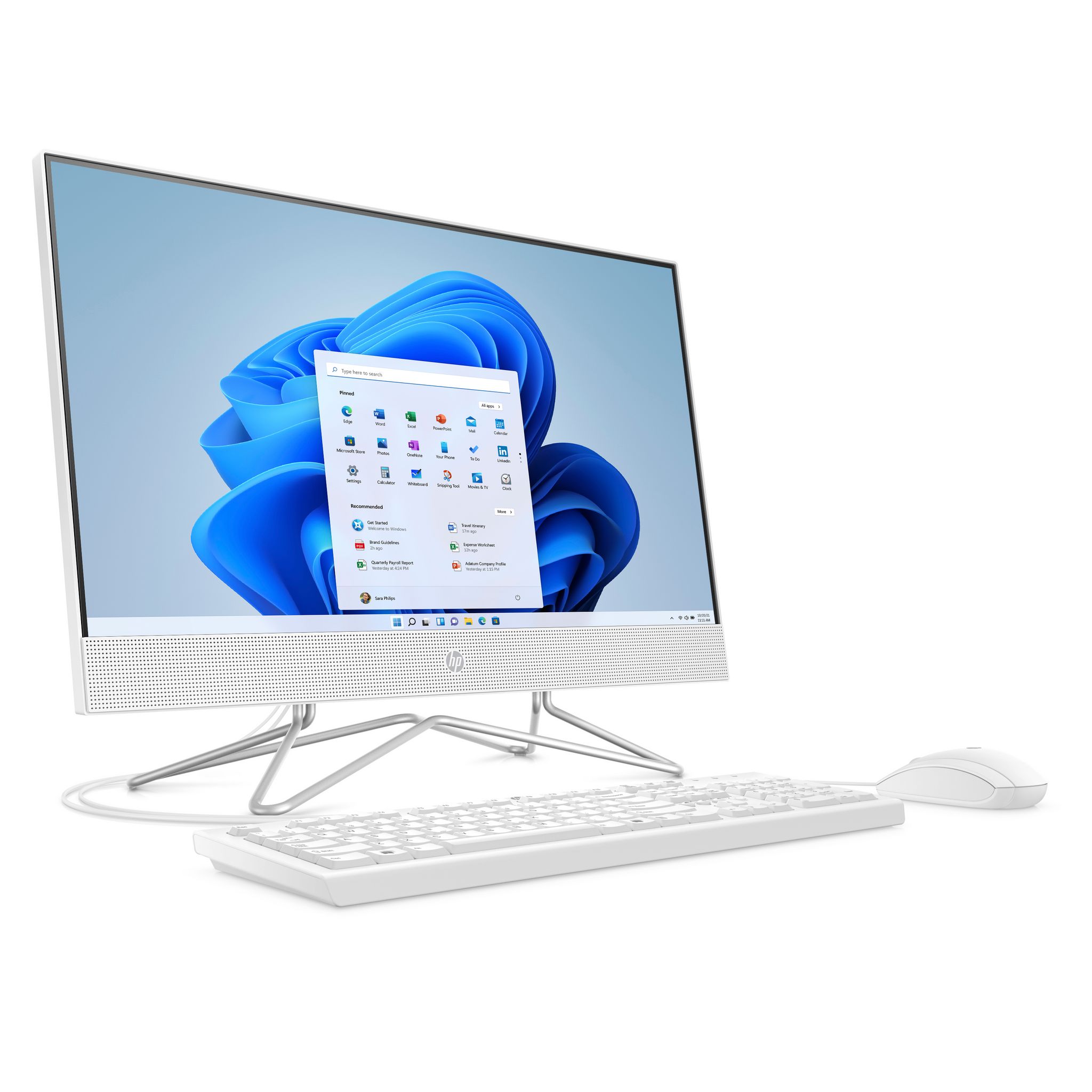 Voir la diapositive 4 : HP Ordinateur tout en un 24-DF1216NF