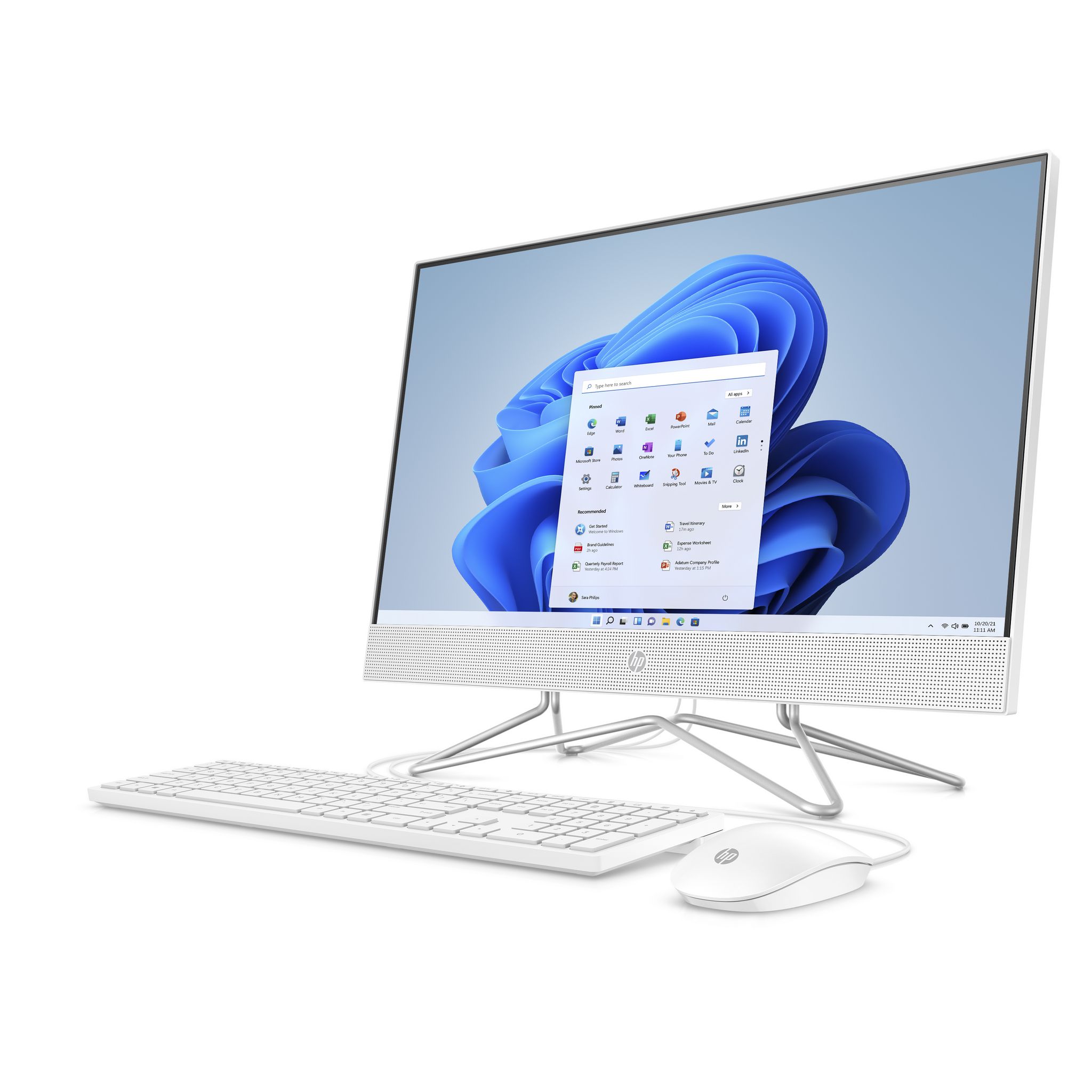 Voir la diapositive 6 : HP Ordinateur tout en un 24-DF1216NF