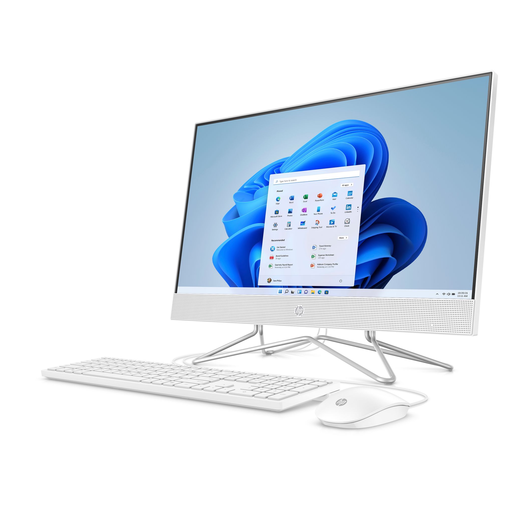 Voir la diapositive 7 : HP Ordinateur tout en un 24-DF1216NF