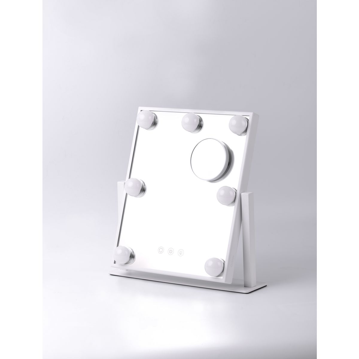 QILIVE Miroir maquillage Hollywood 600102915 - Blanc