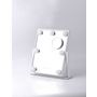 Voir la diapositive 8 : QILIVE Miroir maquillage Hollywood 600102915 - Blanc