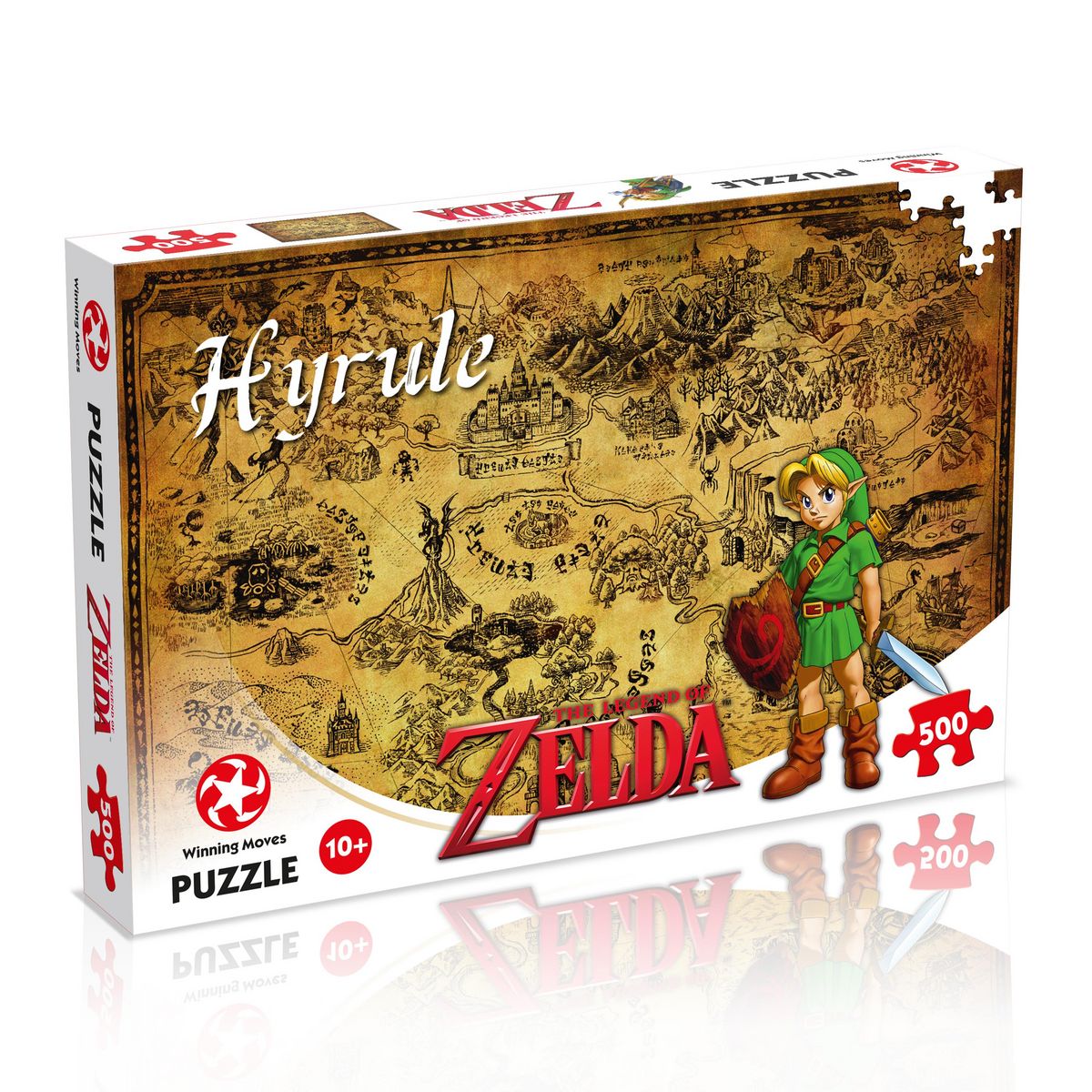 WINNING MOVES Puzzle 500 pièces The Legend Of Zelda Hyrule