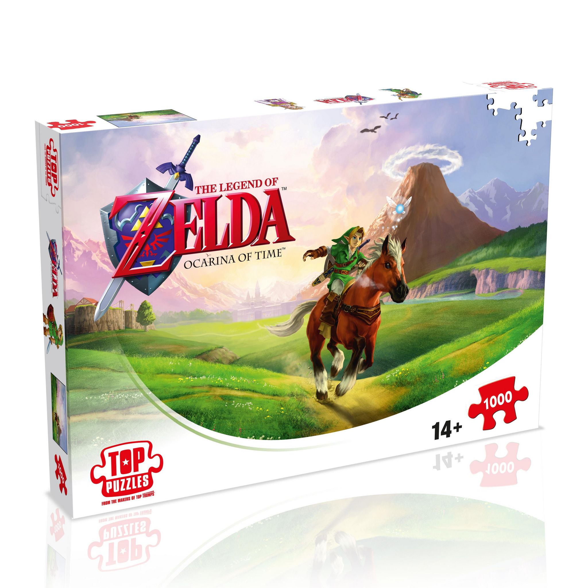 WINNING MOVES Puzzle 1000 pièces The Legend Of Zelda Ocarina Of Time