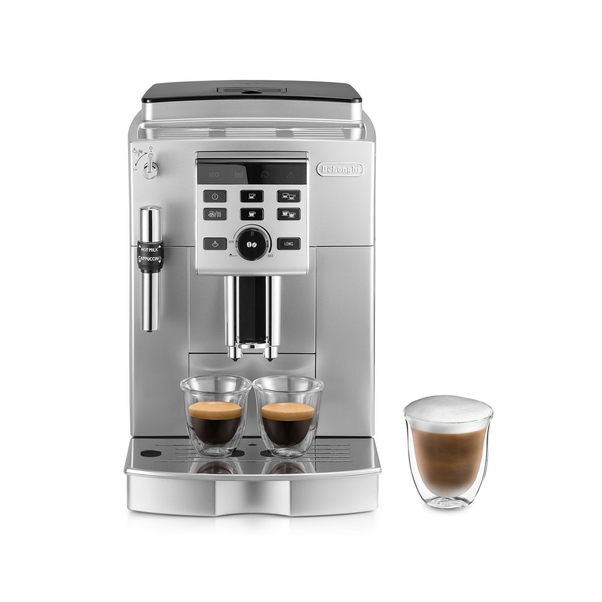 DELONGHI Machine à café expresso avec broyeur ECAM25 120 S - Silver
