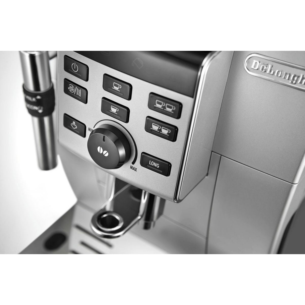DELONGHI Machine à café expresso avec broyeur ECAM25 120 S - Silver