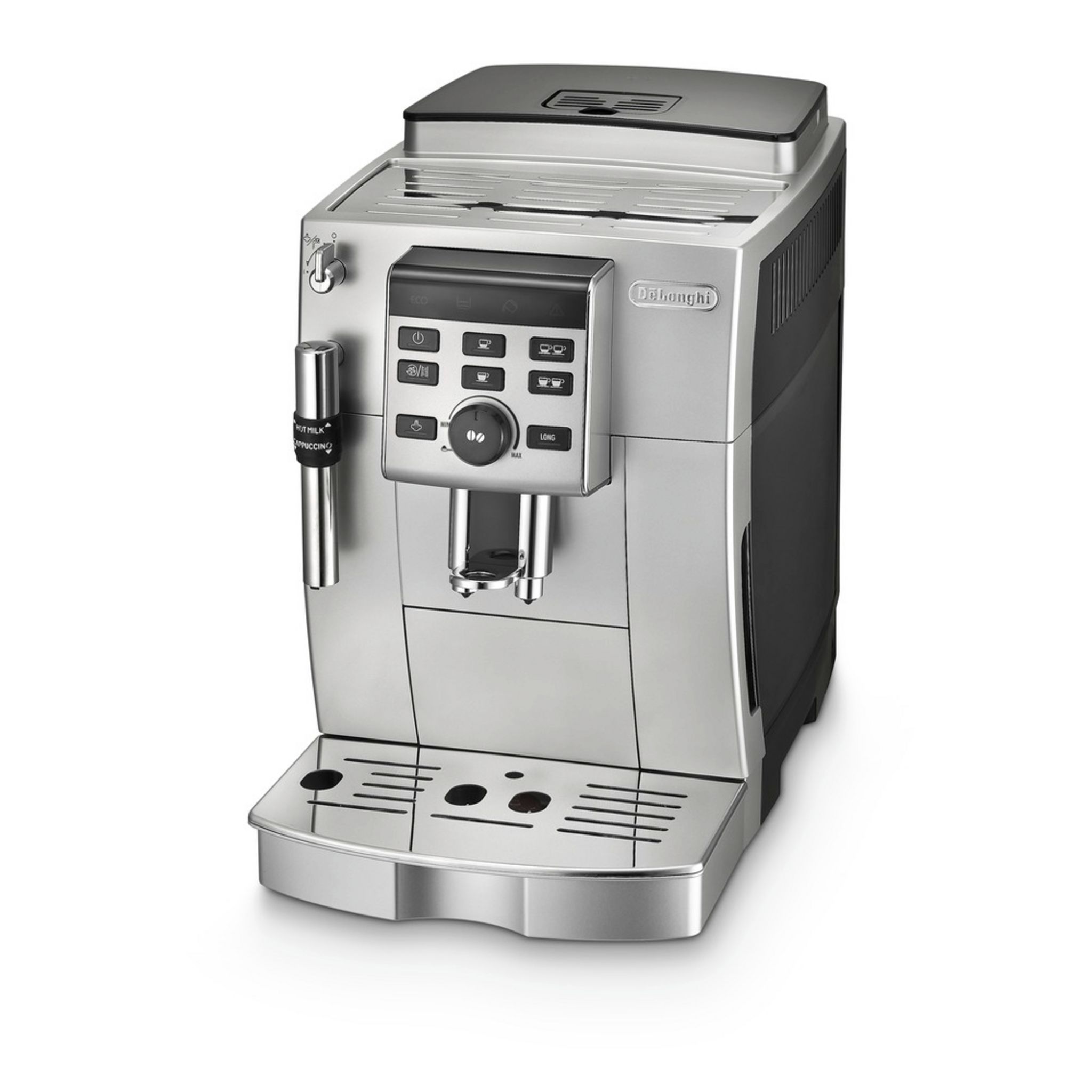 Voir la diapositive 10 : DELONGHI Machine à café expresso avec broyeur ECAM25 120 S - Silver