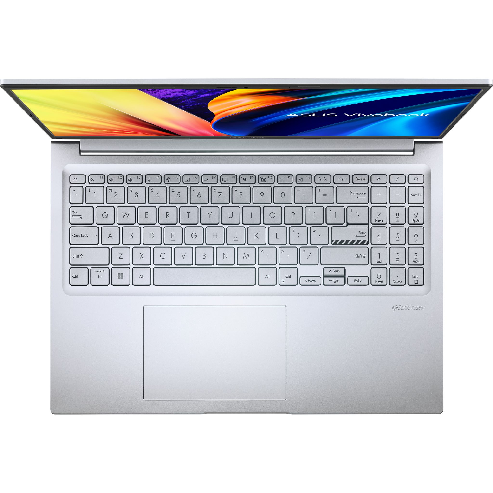 Voir la diapositive 5 : ASUS Ordinateur portable Vivobook 16X S1603IA MB014W - Blanc gris
