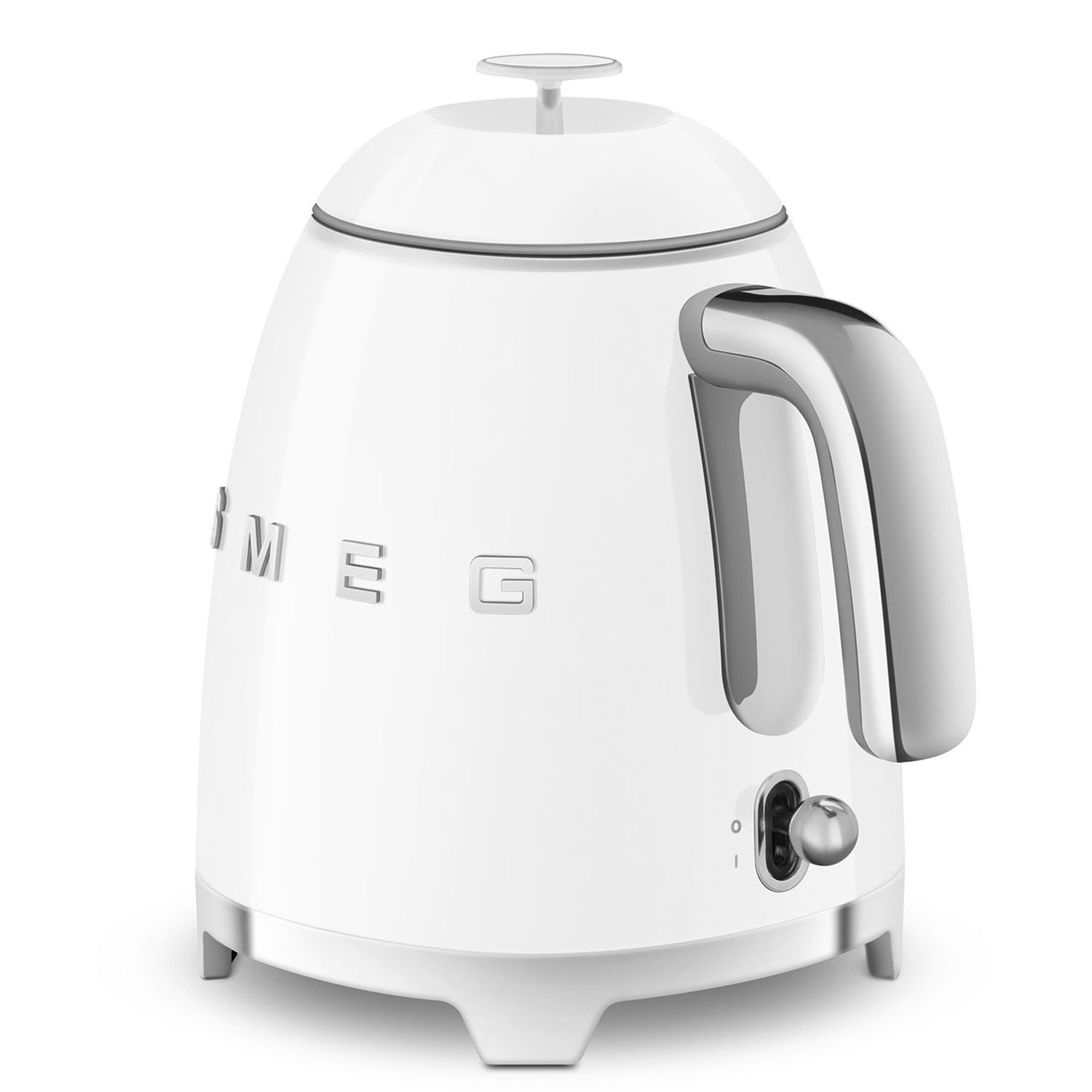 Voir la diapositive 3 : SMEG Bouilloire électrique vintage KLF05WHEU - Blanc