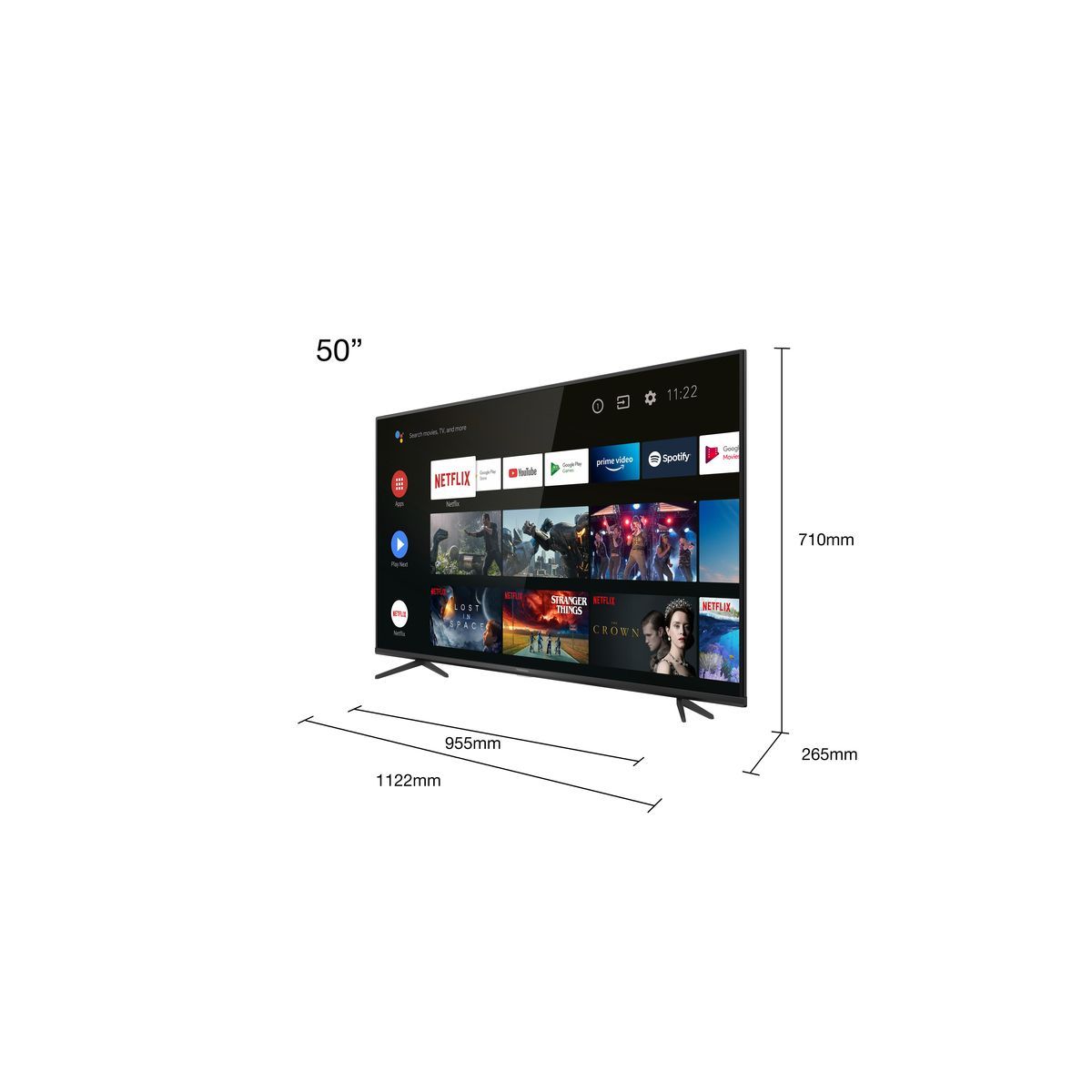 THOMSON 43UG6400 TV LED 4K Ultra HD 108 cm  HDR Android TV