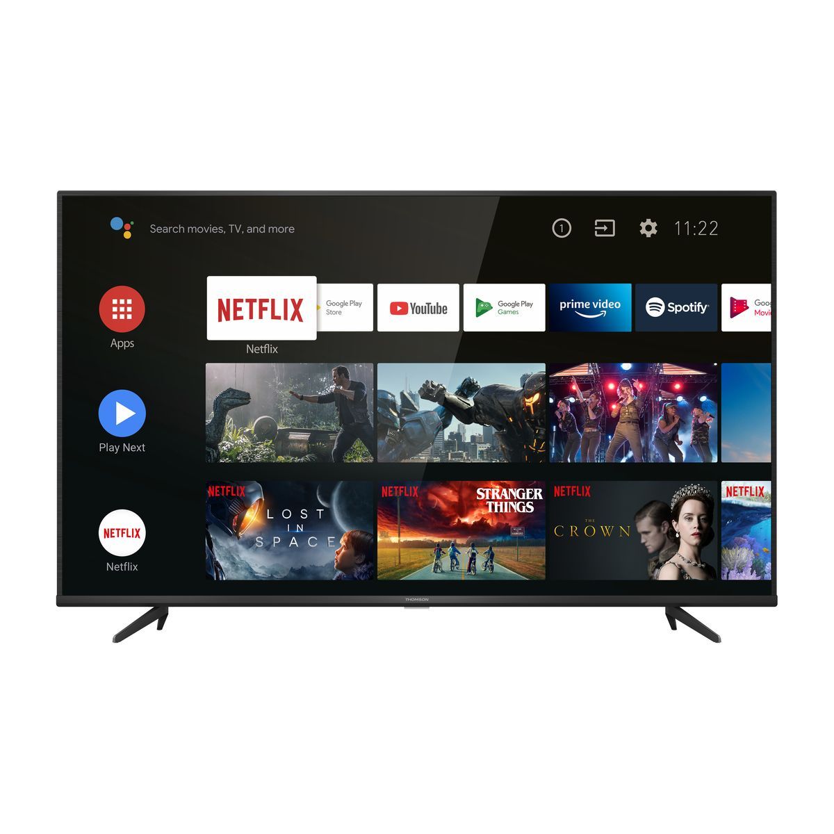 THOMSON 43UG6400 TV LED 4K Ultra HD 108 cm  HDR Android TV