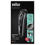 Voir la diapositive 2 : BRAUN Tondeuse barbe sans fil BT3342 - Noir
