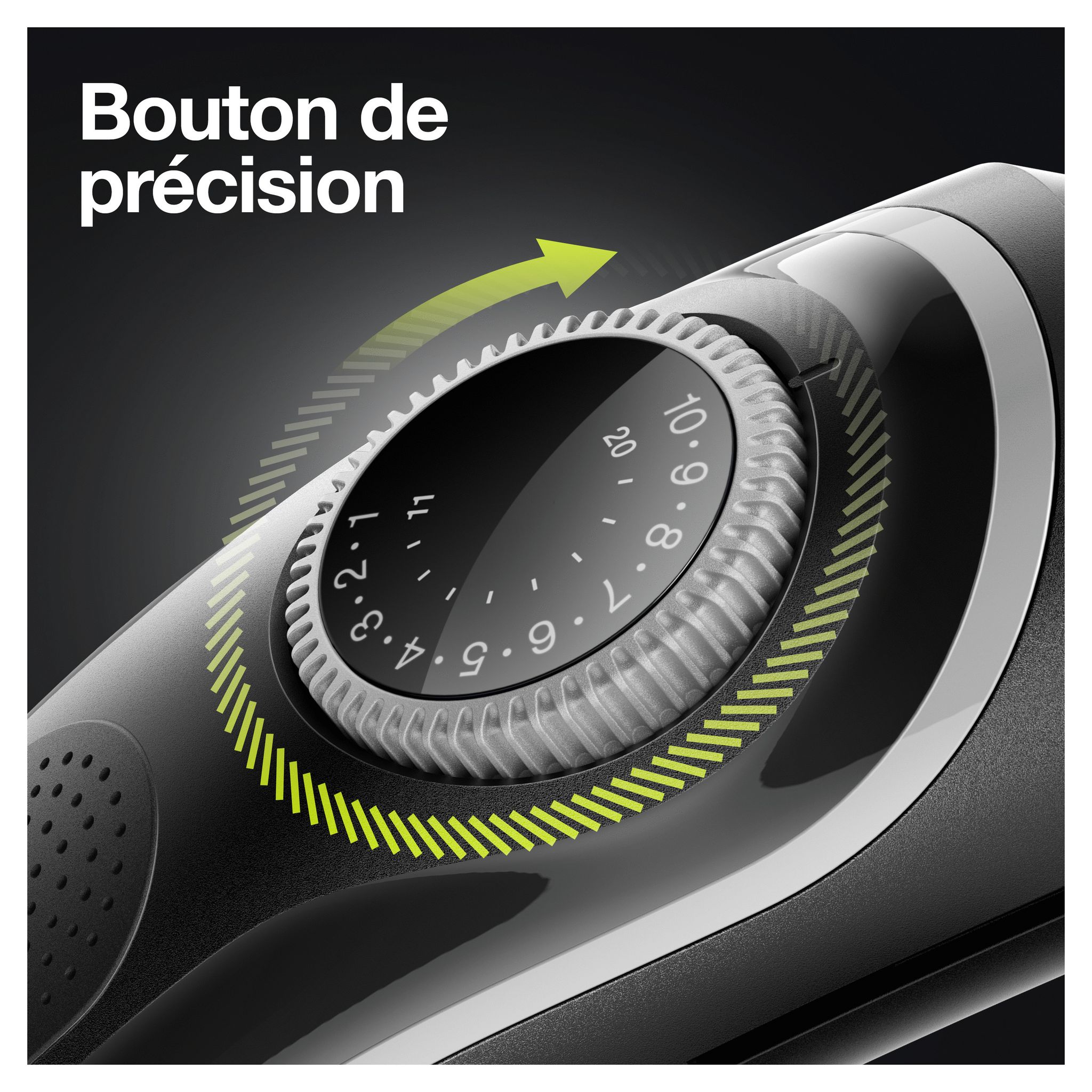 Voir la diapositive 8 : BRAUN Tondeuse barbe sans fil BT3342 - Noir