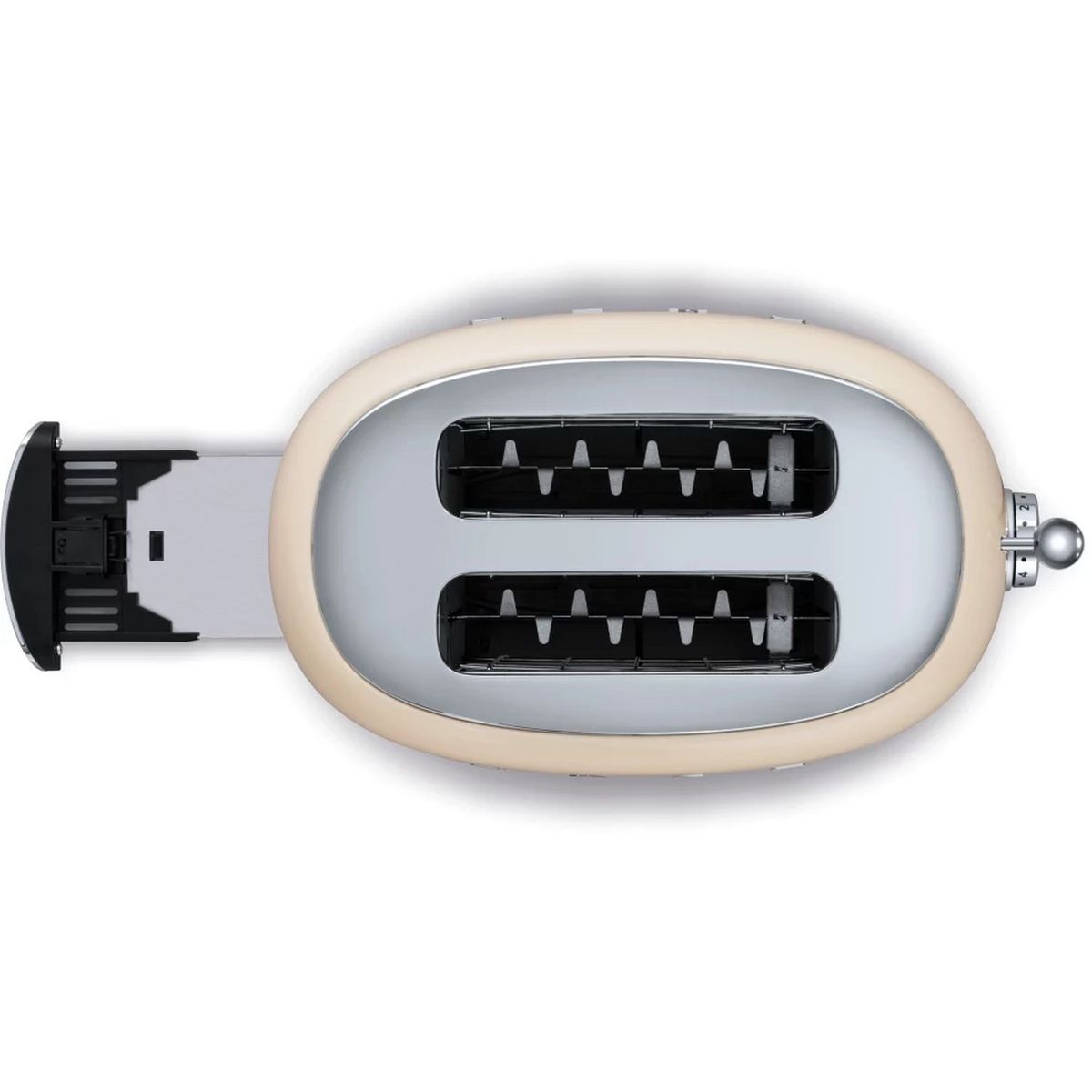 SMEG Grille pain TSF01CREU - Crème