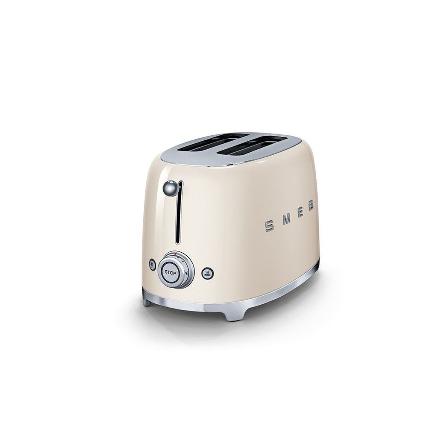 Voir la diapositive 4 : SMEG Grille pain TSF01CREU - Crème