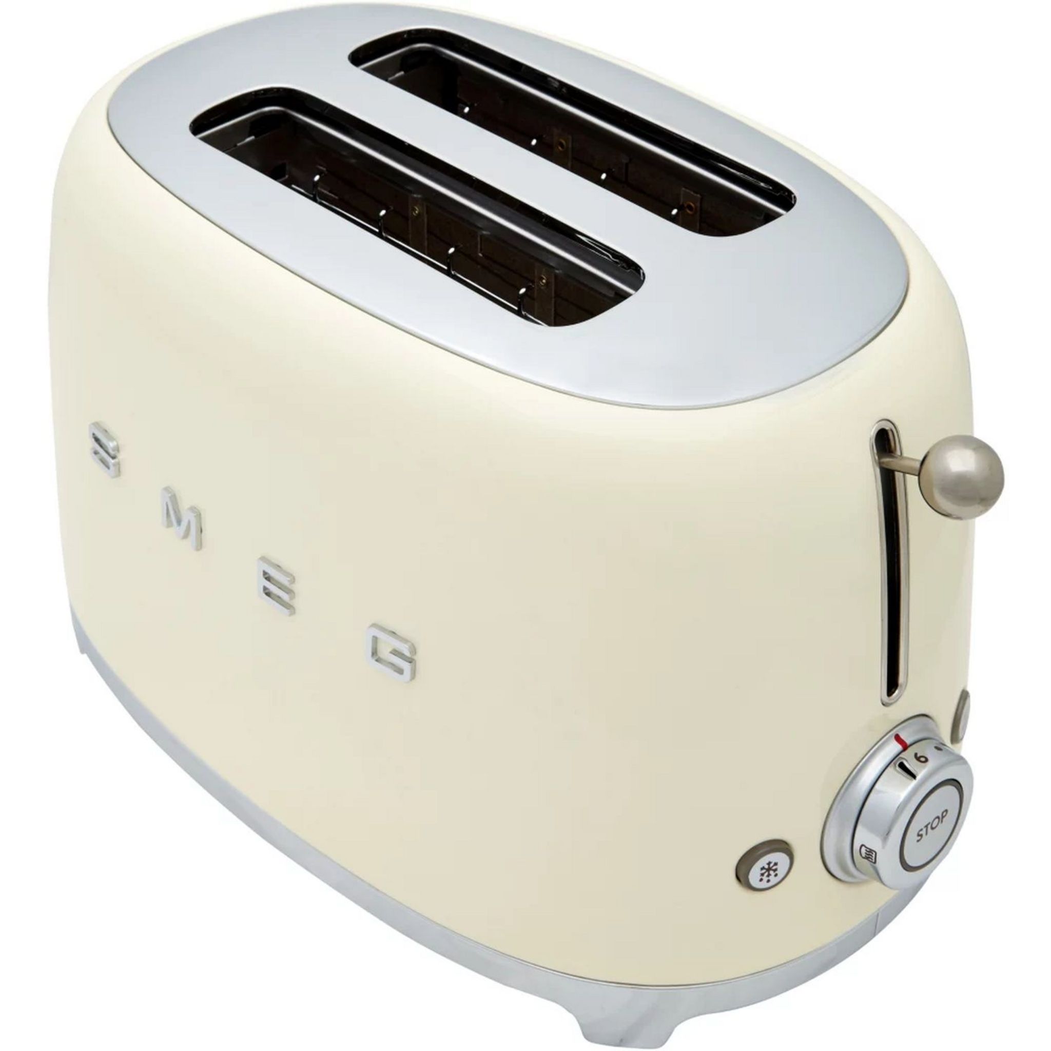 Voir la diapositive 5 : SMEG Grille pain TSF01CREU - Crème