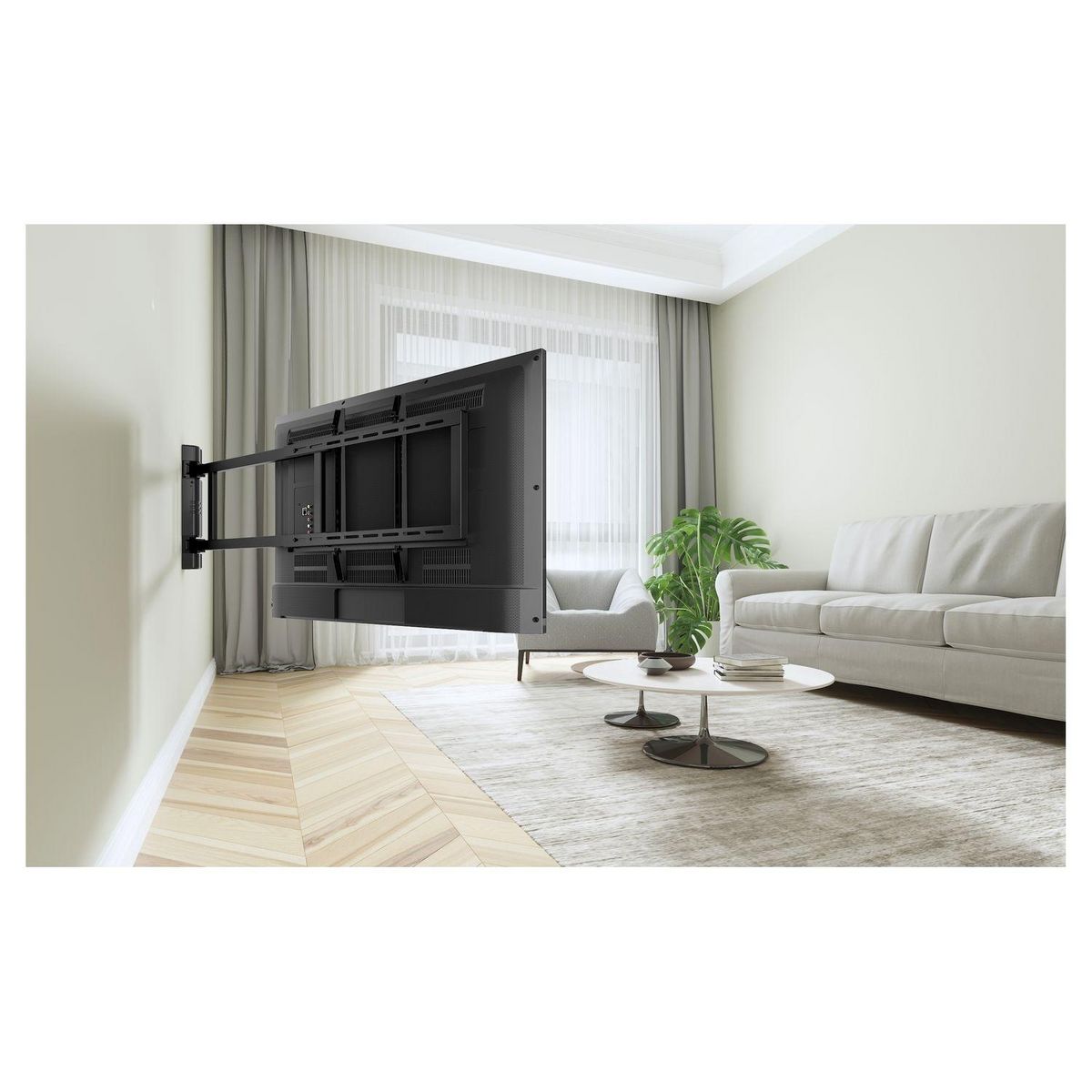 QILIVE Support TV motorisé Taille L