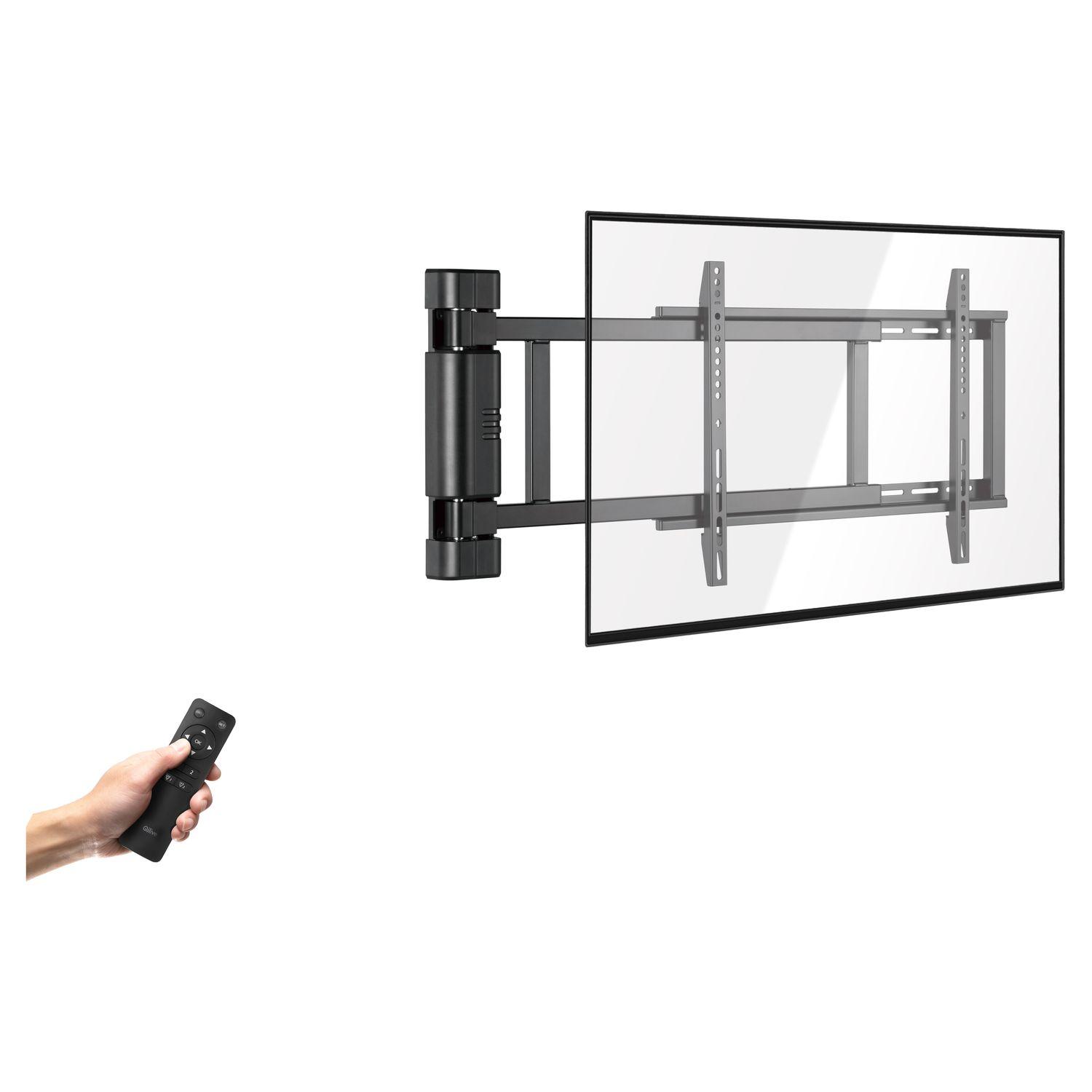 Voir la diapositive 4 : QILIVE Support TV motorisé Taille L