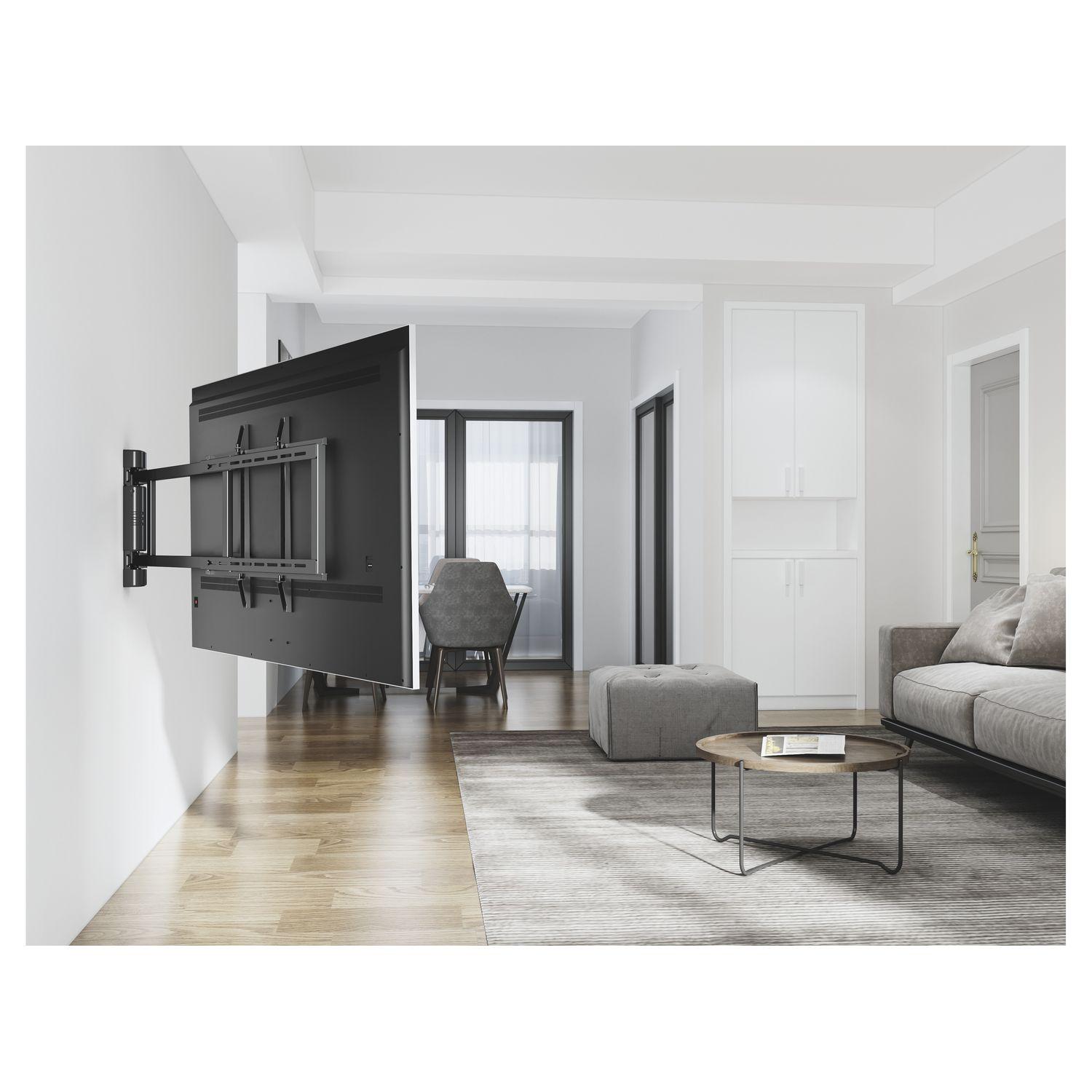 Voir la diapositive 10 : QILIVE Support TV motorisé Taille L