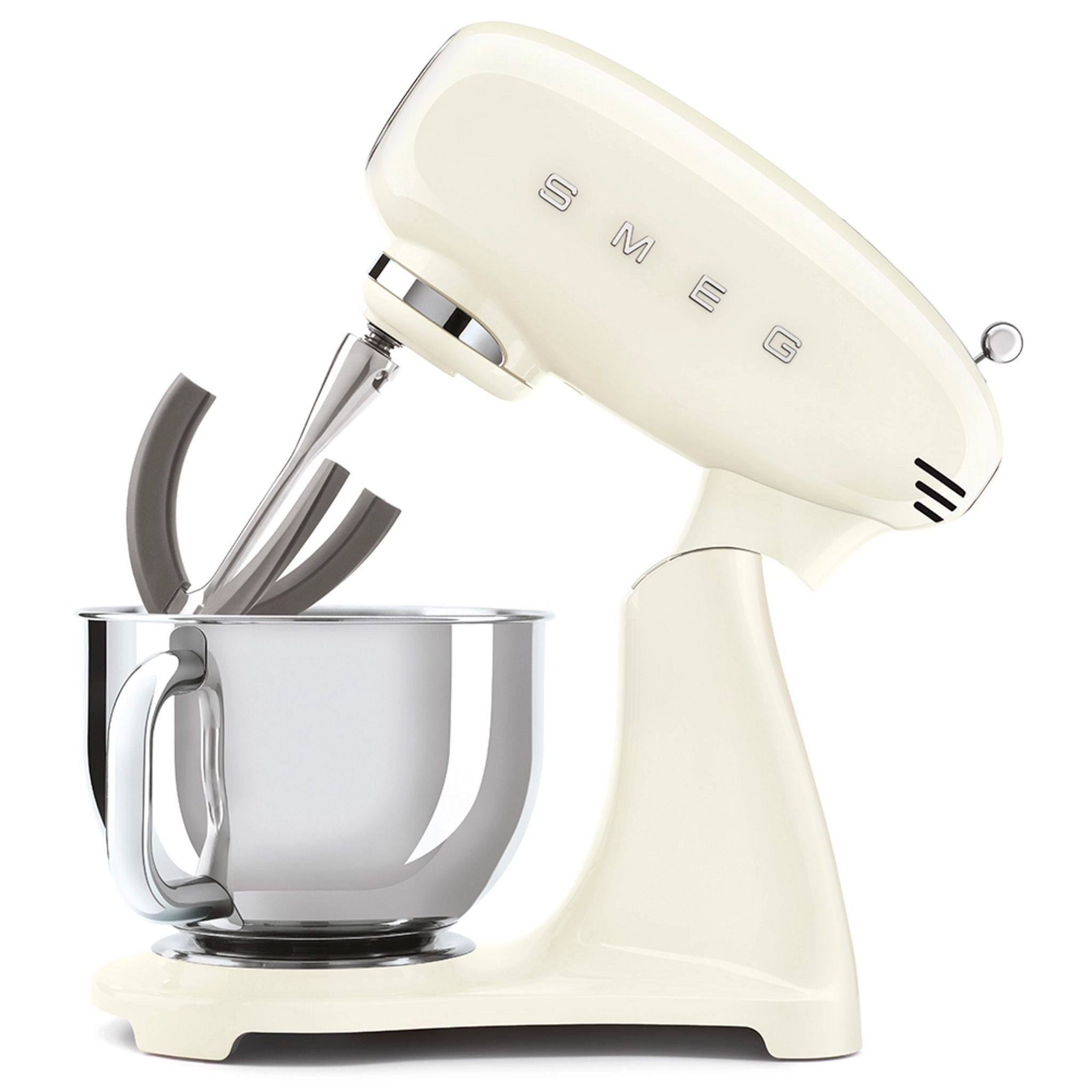 Voir la diapositive 2 : SMEG Robot pâtissier SMF03CREU - Crème