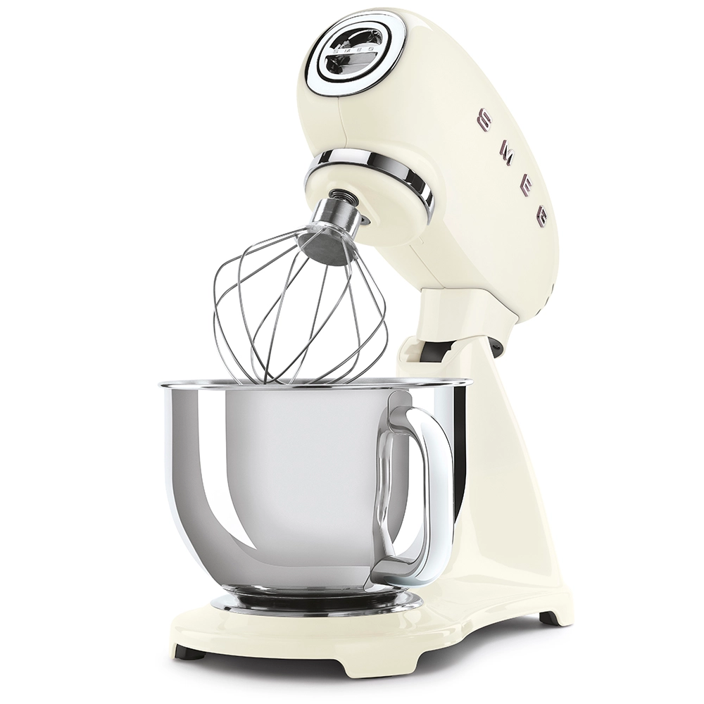 Voir la diapositive 5 : SMEG Robot pâtissier SMF03CREU - Crème