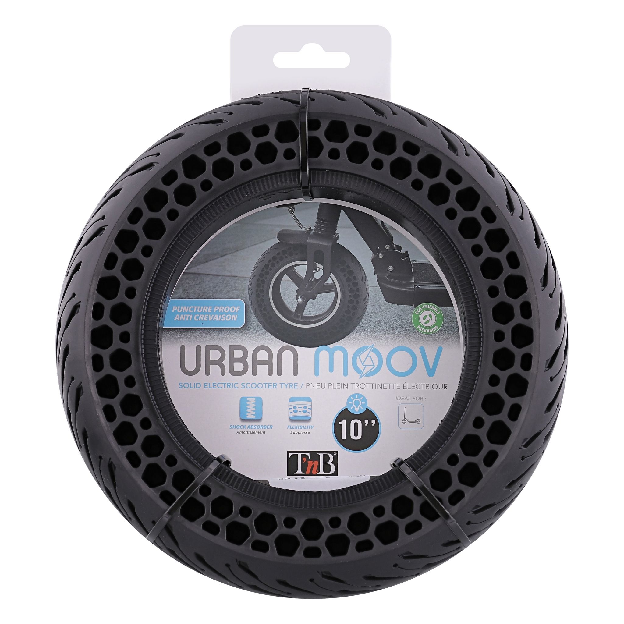 Voir la diapositive 5 : TNB Urban Moov Pneu 10' - Noir