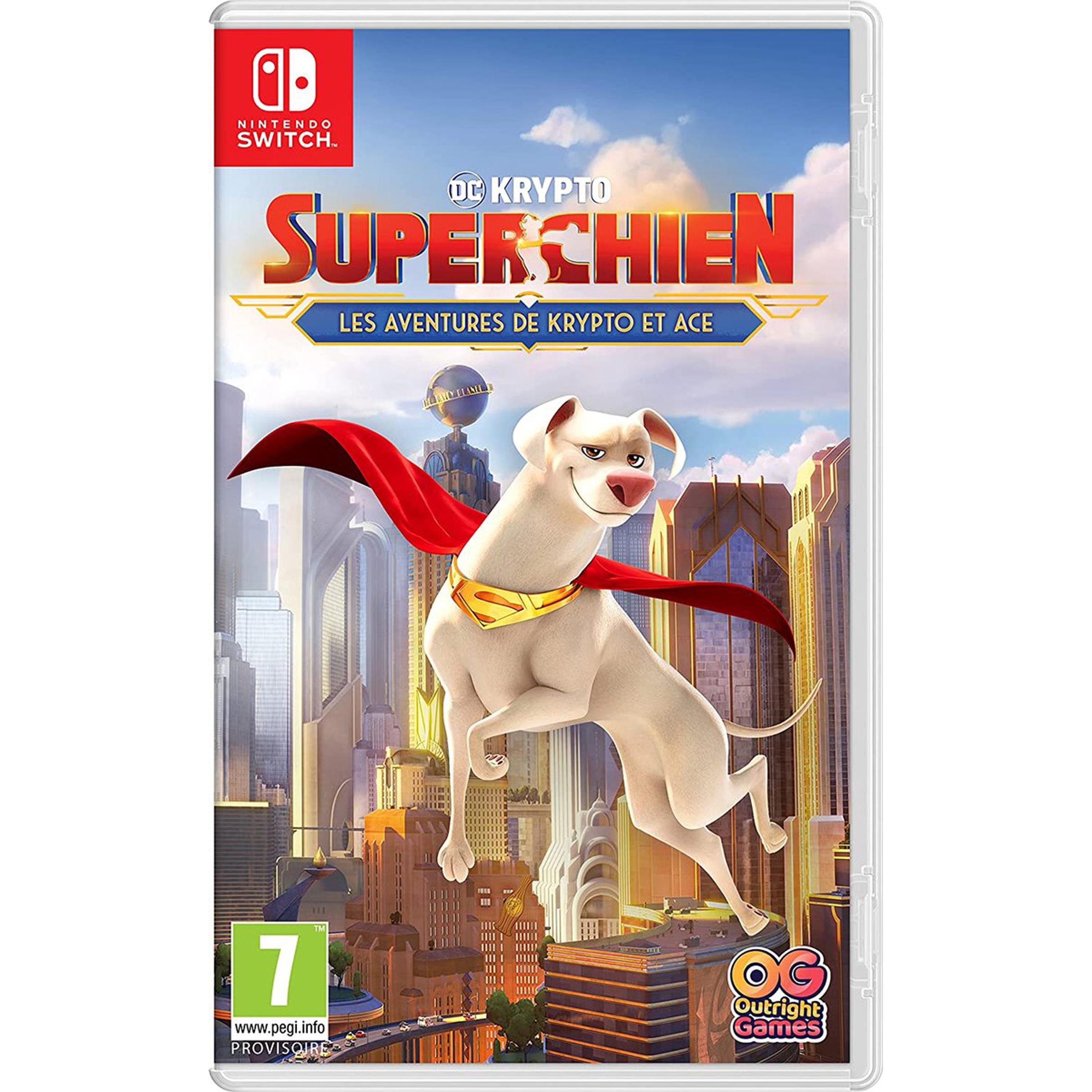 Dc Krypto Super-chien Les Aventures de Krypto et Ace - Nintendo Switch