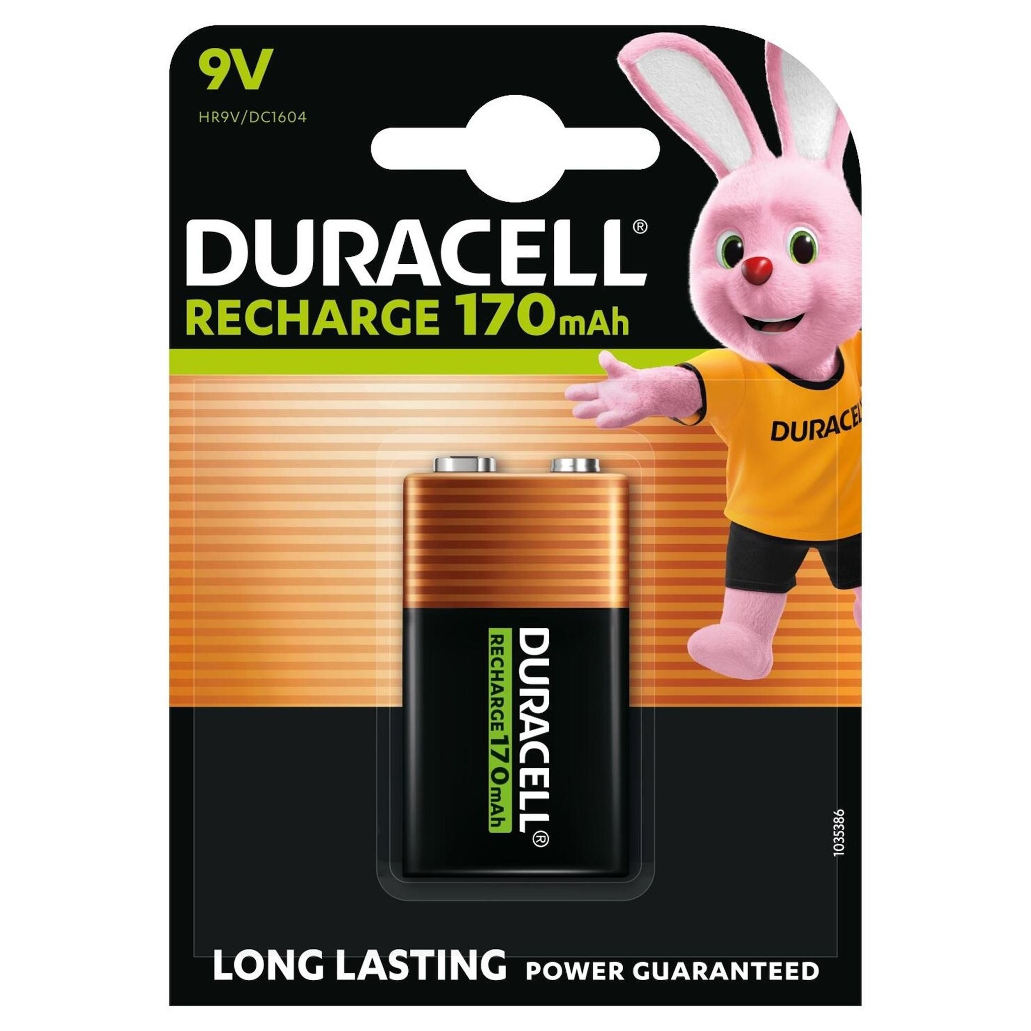 DURACELL Pile rcr hr 9v 170 mah