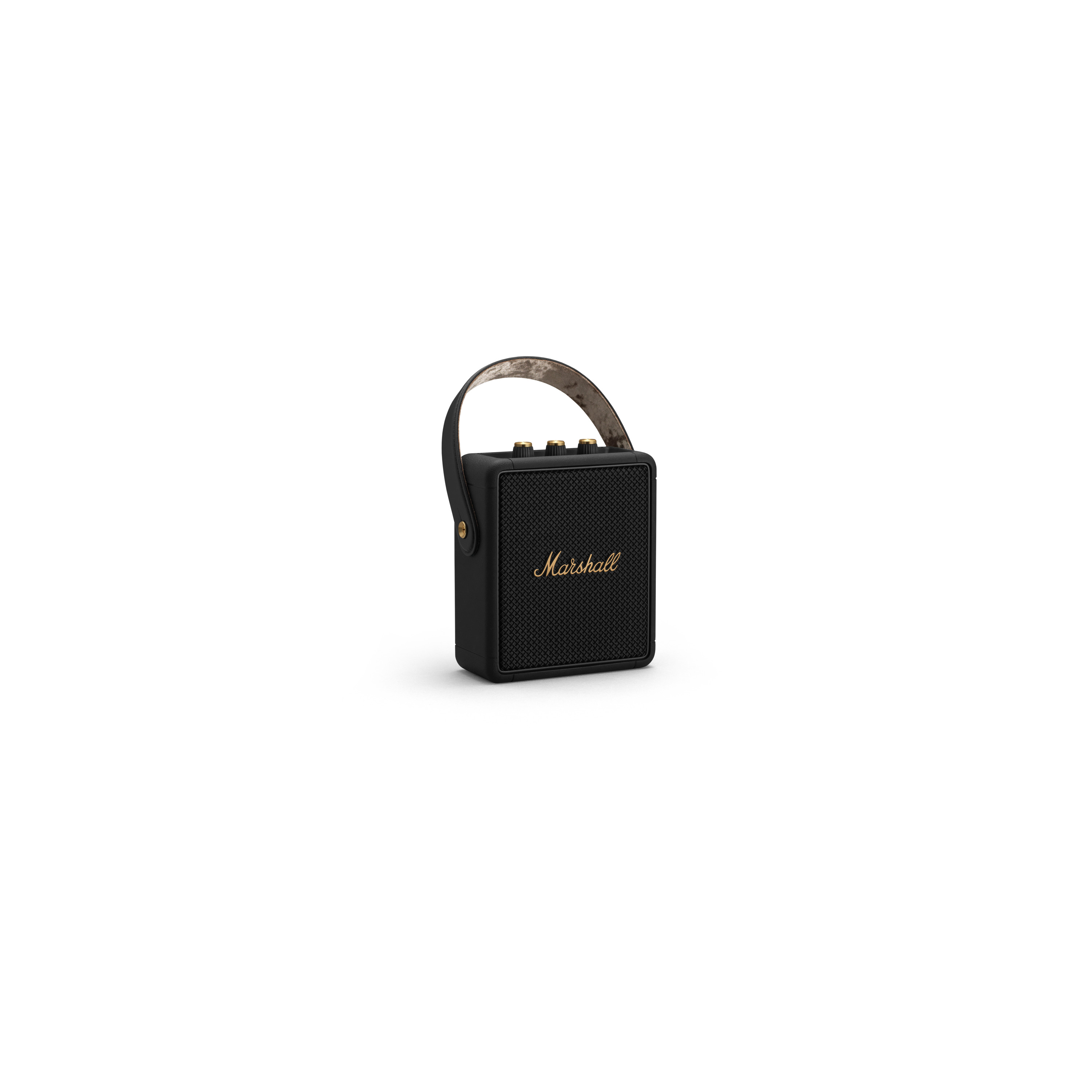 Voir la diapositive 2 : MARSHALL Enceinte portable Stockwell II Black & Brass  - Noir