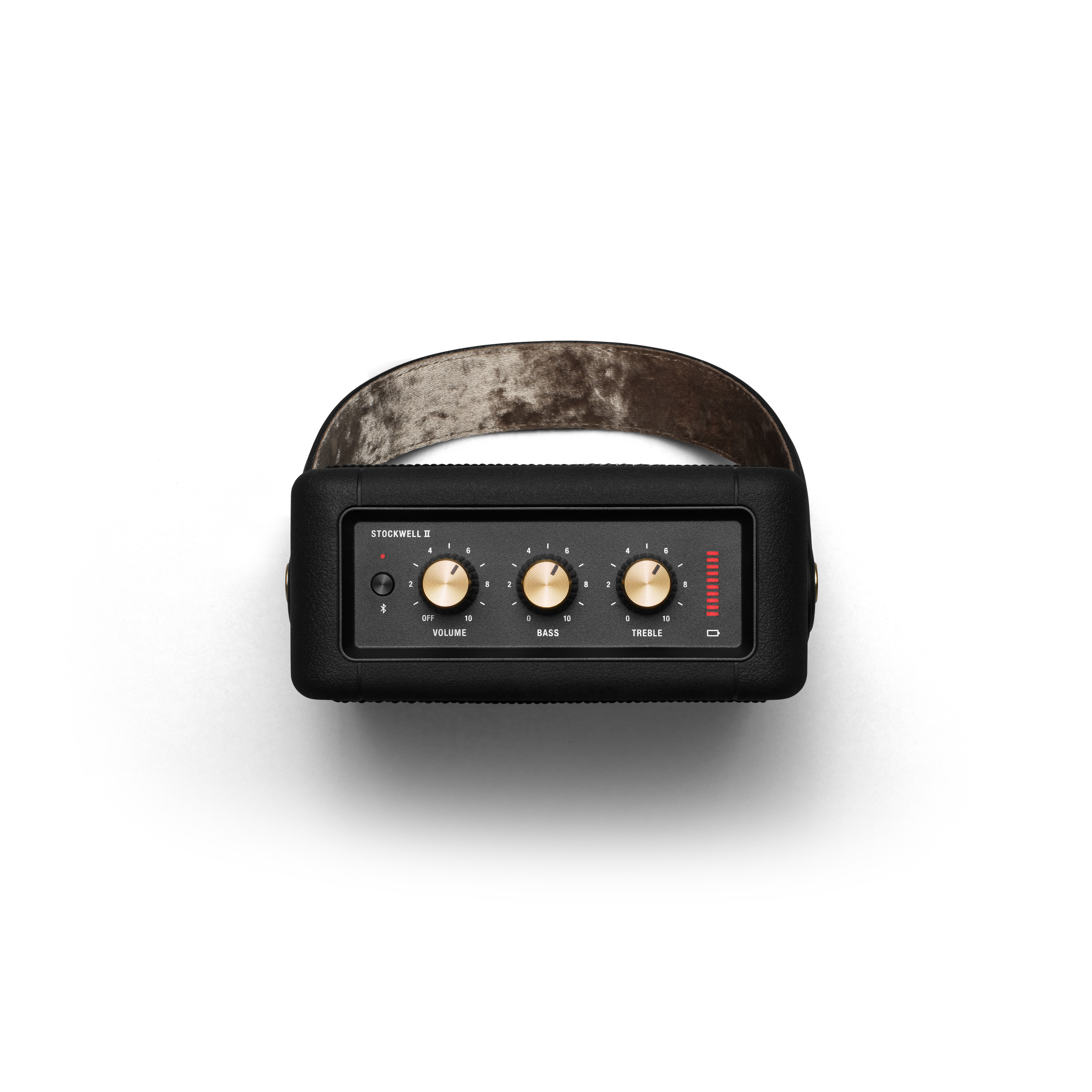 Voir la diapositive 3 : MARSHALL Enceinte portable Stockwell II Black & Brass  - Noir