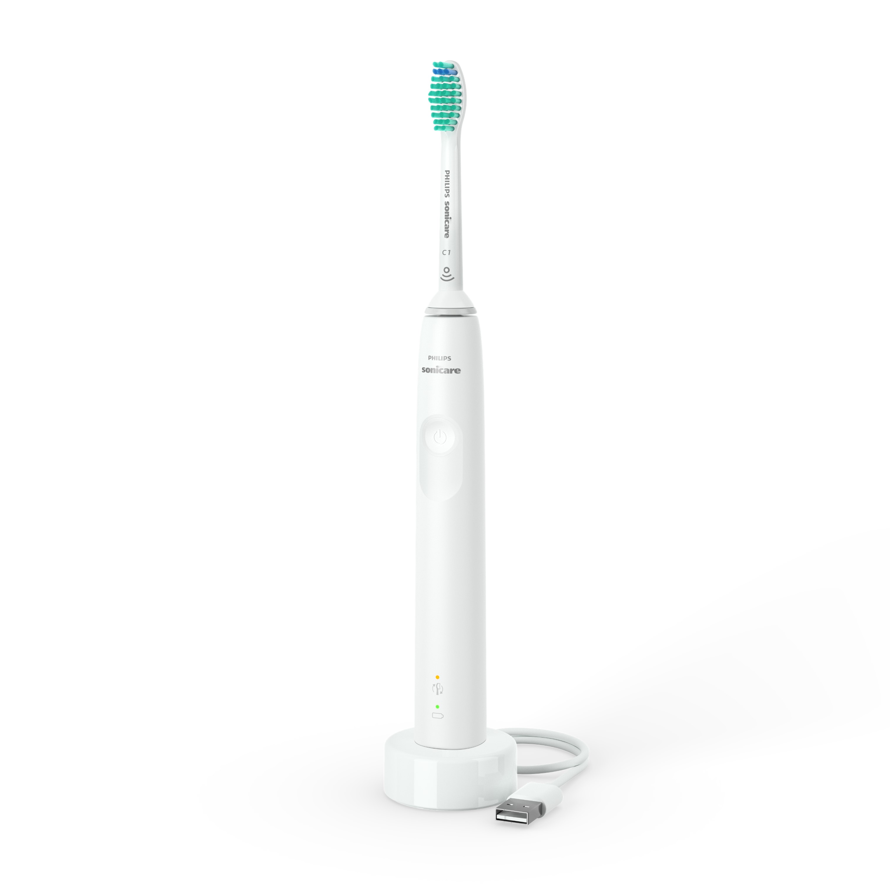 Voir la diapositive 3 : PHILIPS Brosse à dents électrique HX3671/13 - Blanc