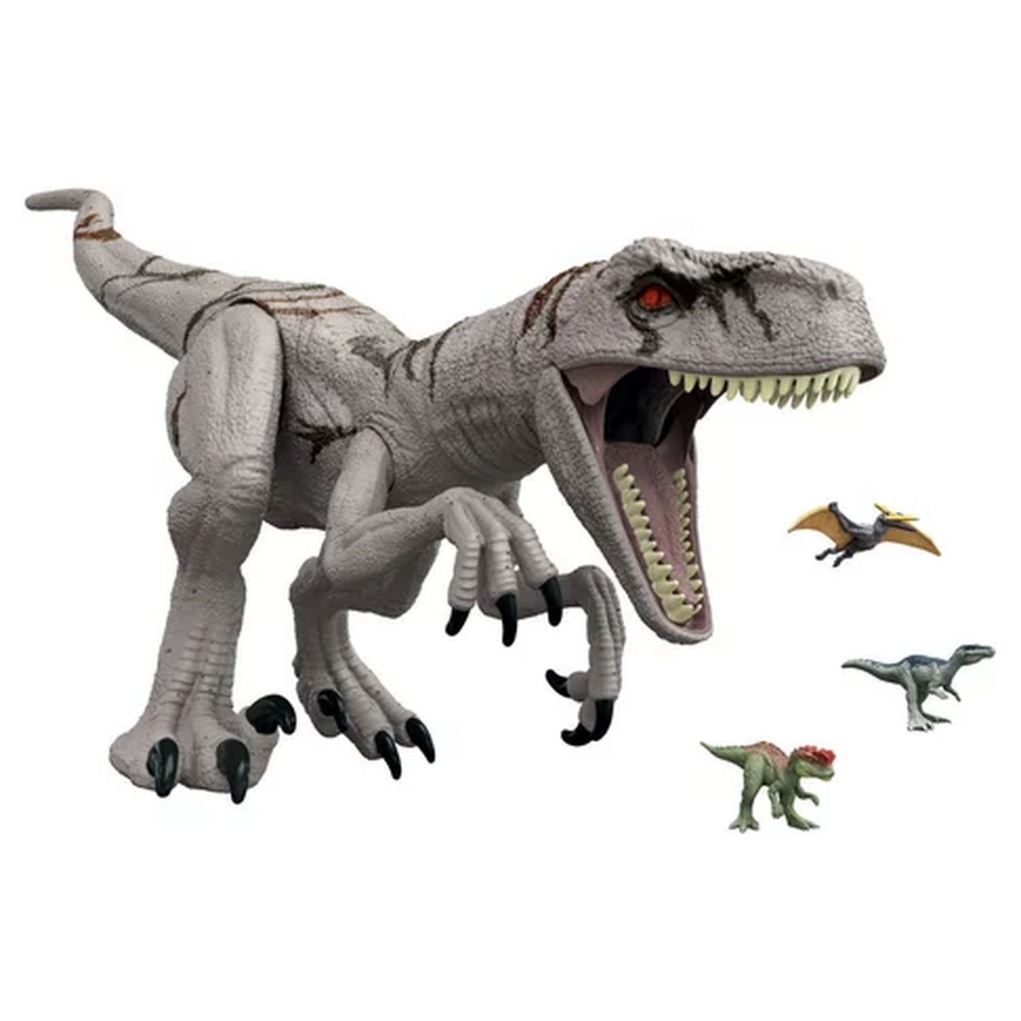 Voir la diapositive 2 : MATTEL Figurine Dinosaure 93cm Atrociraptor Super Colossal Jurassic World
