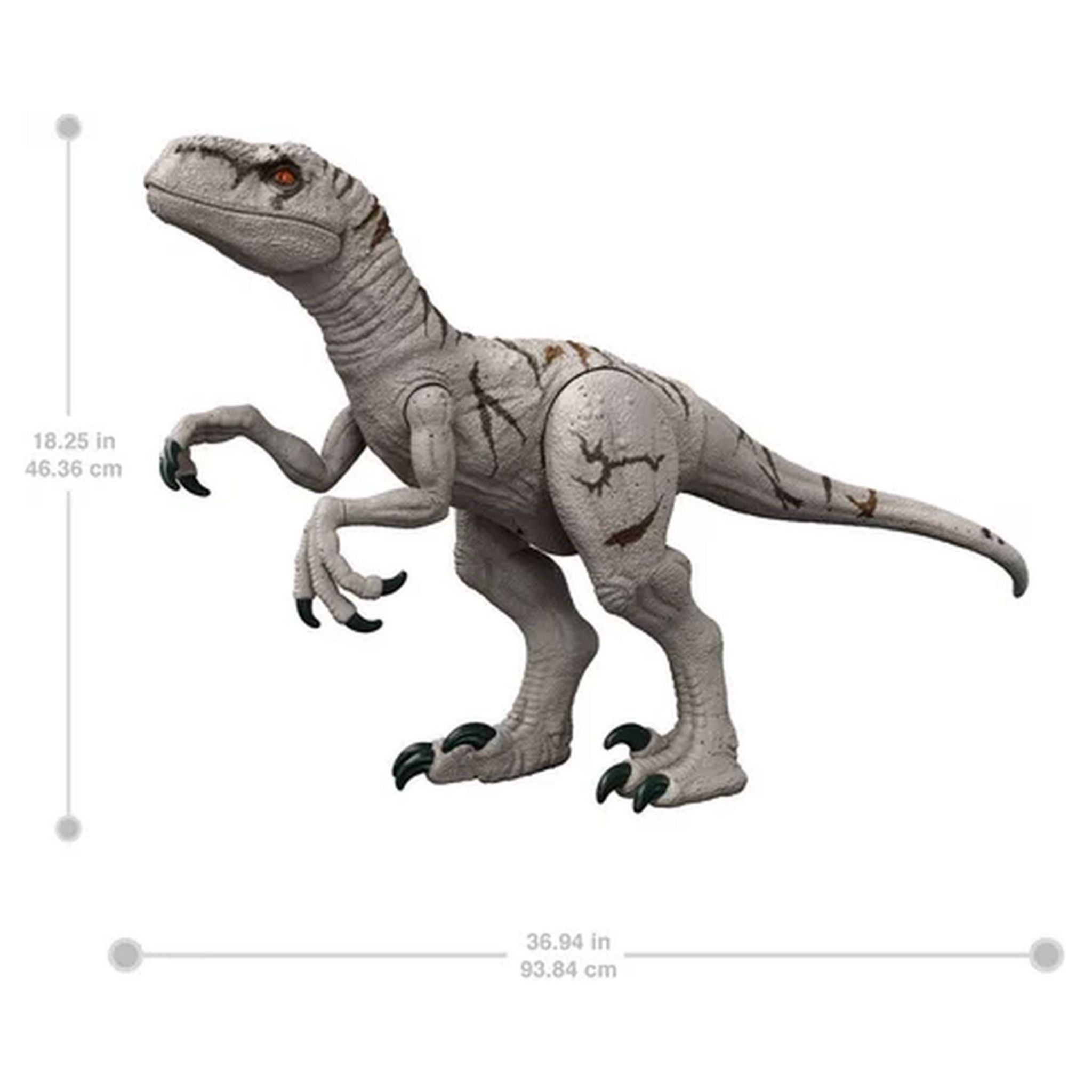 Voir la diapositive 3 : MATTEL Figurine Dinosaure 93cm Atrociraptor Super Colossal Jurassic World