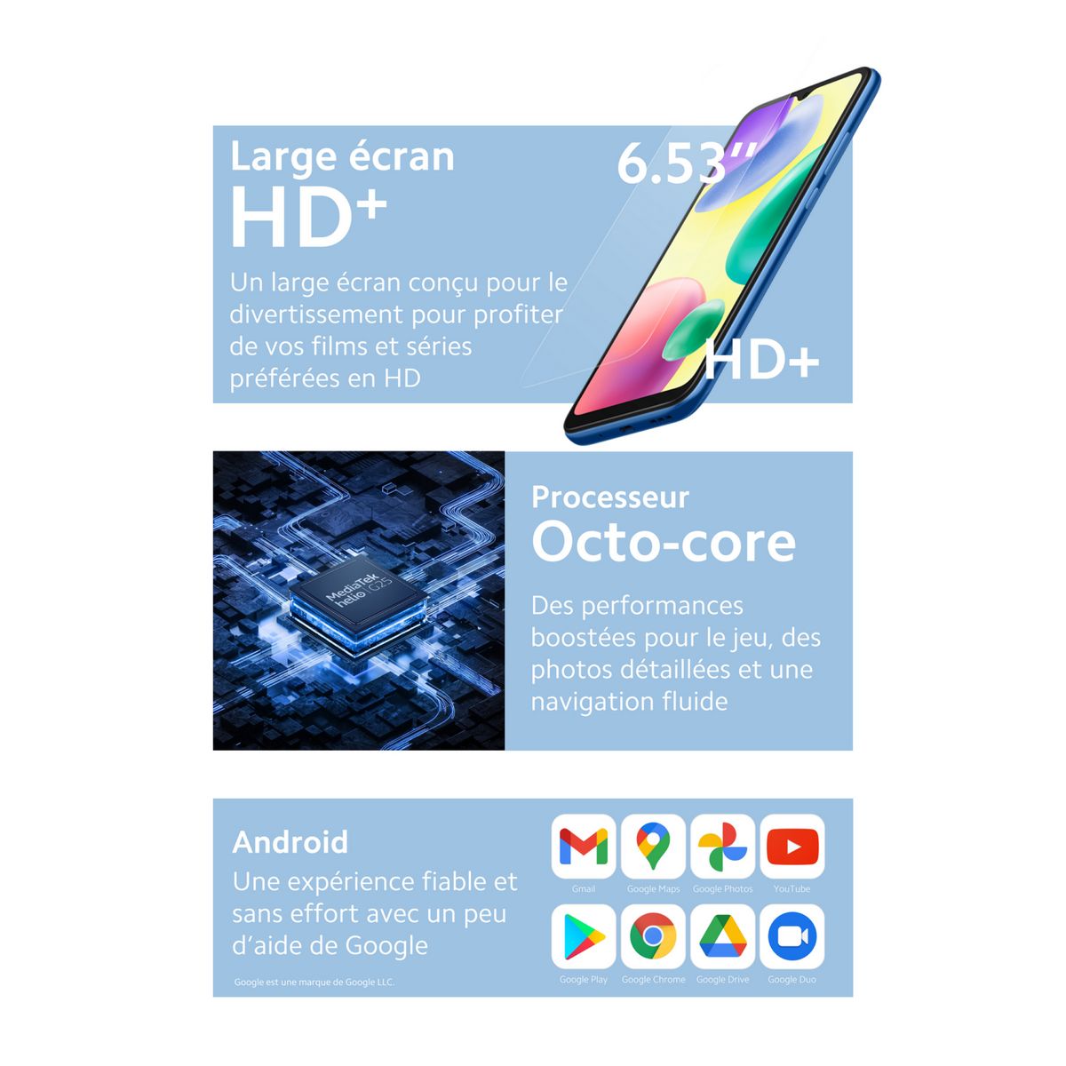 XIAOMI Redmi 10A 32GO - Gris