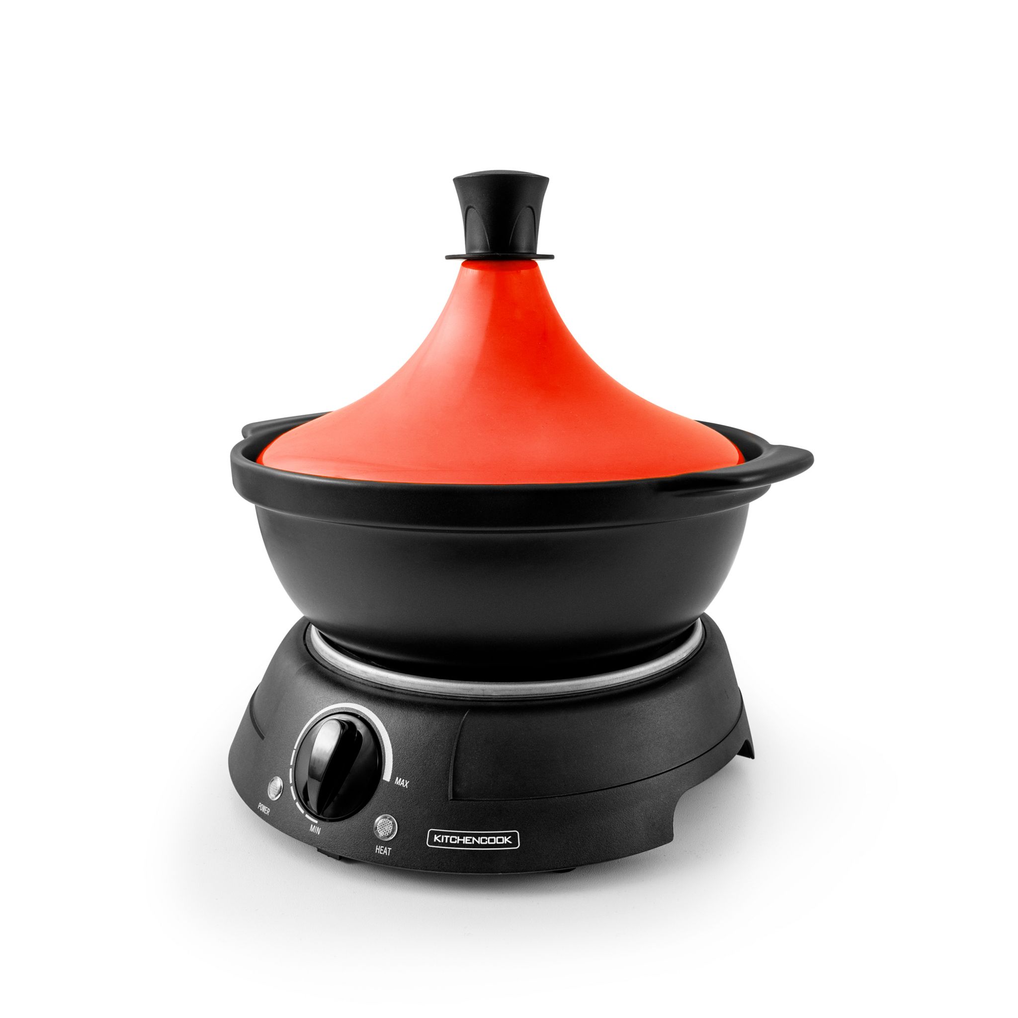 Voir la diapositive 3 : KITCHENCOOK Tajine électrique K-JINE - Rouge
