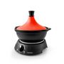 Voir la diapositive 3 : KITCHENCOOK Tajine électrique K-JINE - Rouge