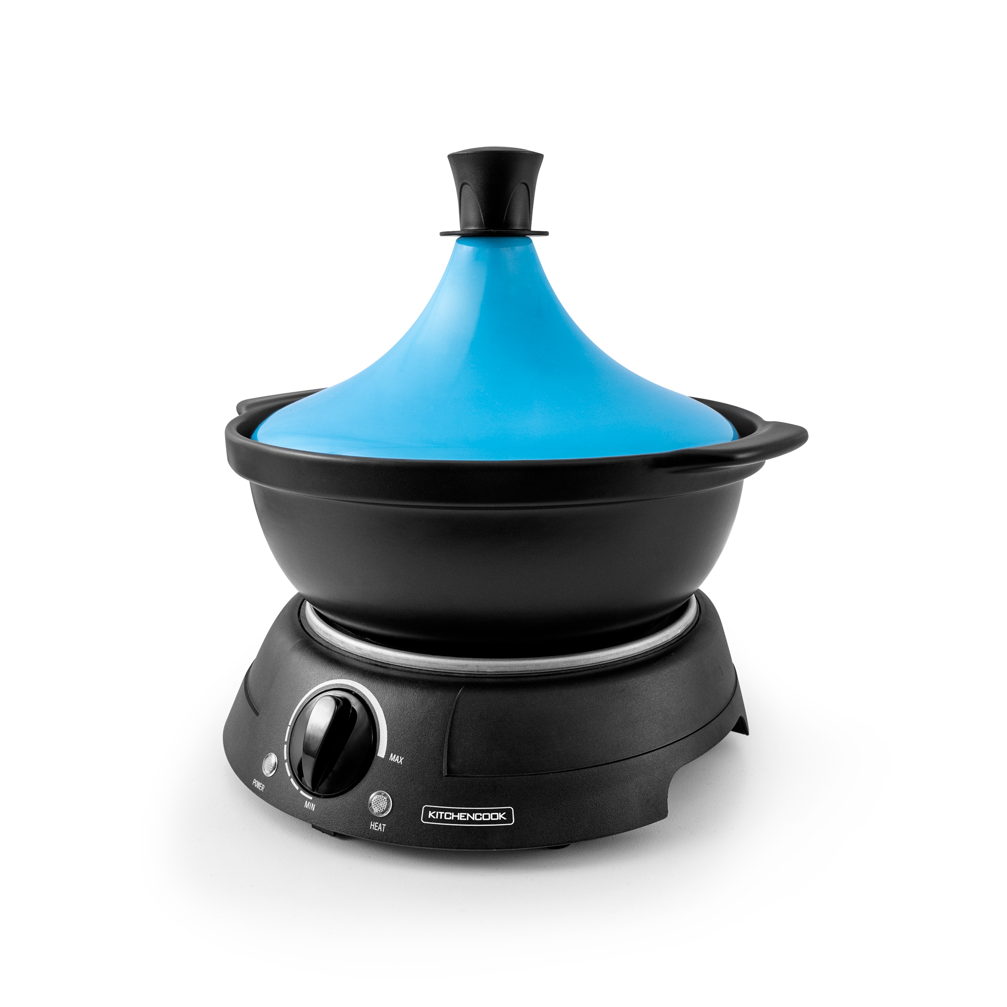Voir la diapositive 3 : KITCHENCOOK Tajine électrique K-JINE - Bleu