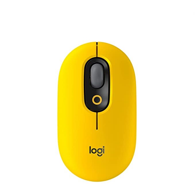 LOGITECH Souris SF POP YELLOW - Jaune