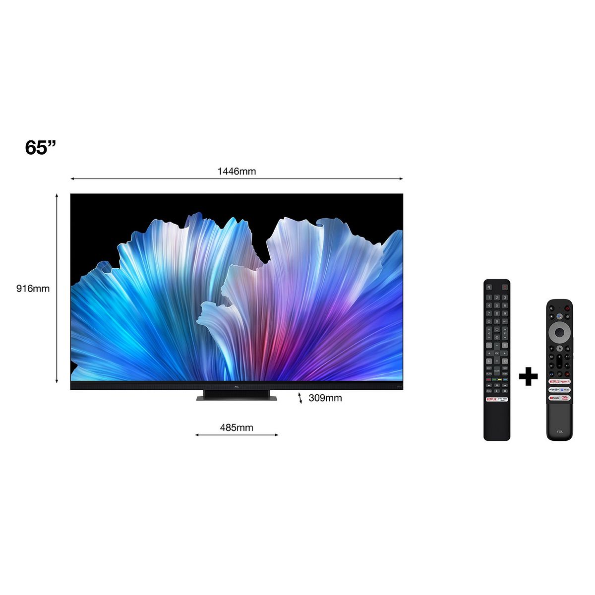 TCL 65C935 TV QLED MINI LED 165 cm Google TV