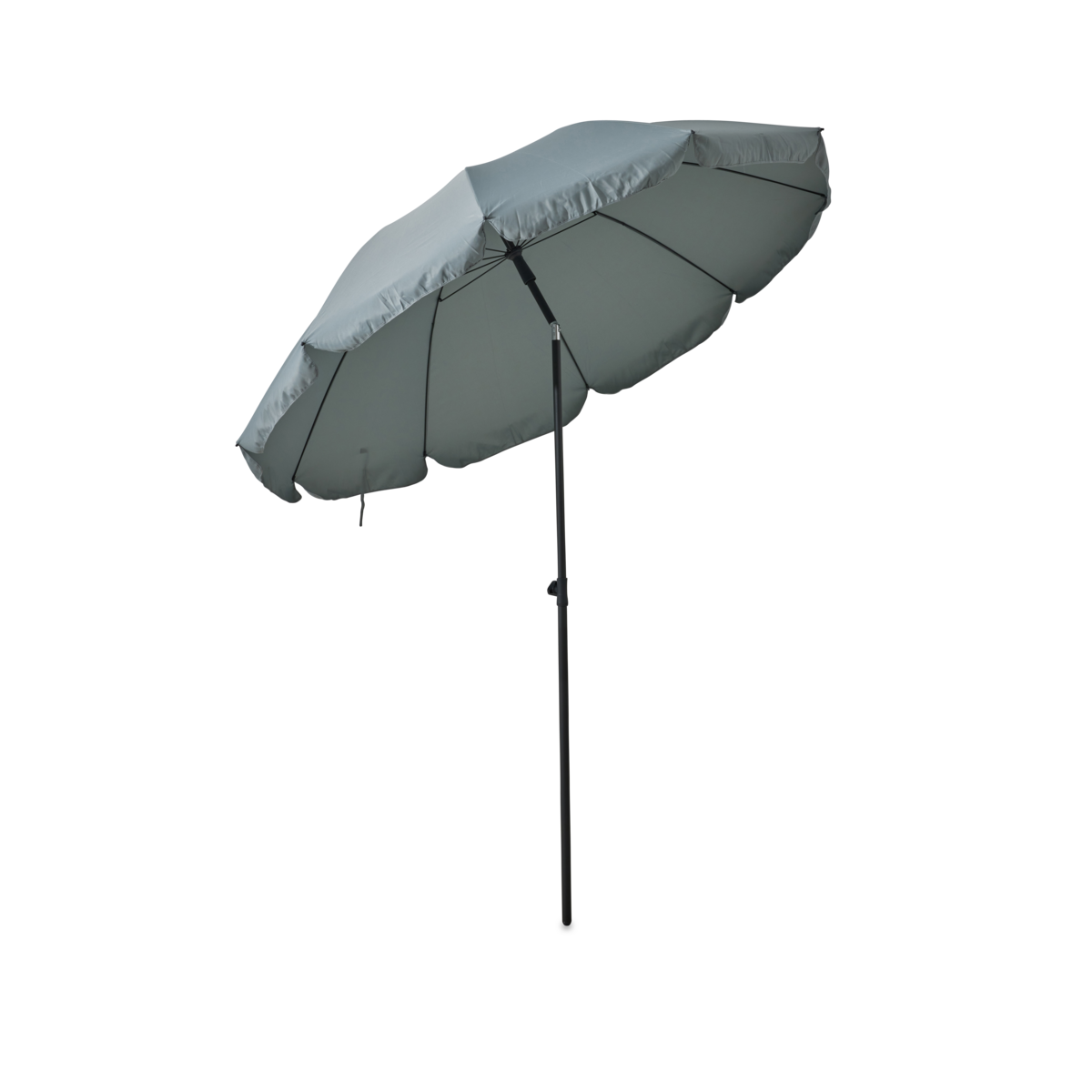 FAVEX Parasol inclinable - Surface d'ombrage 2M50 - Vert de gris