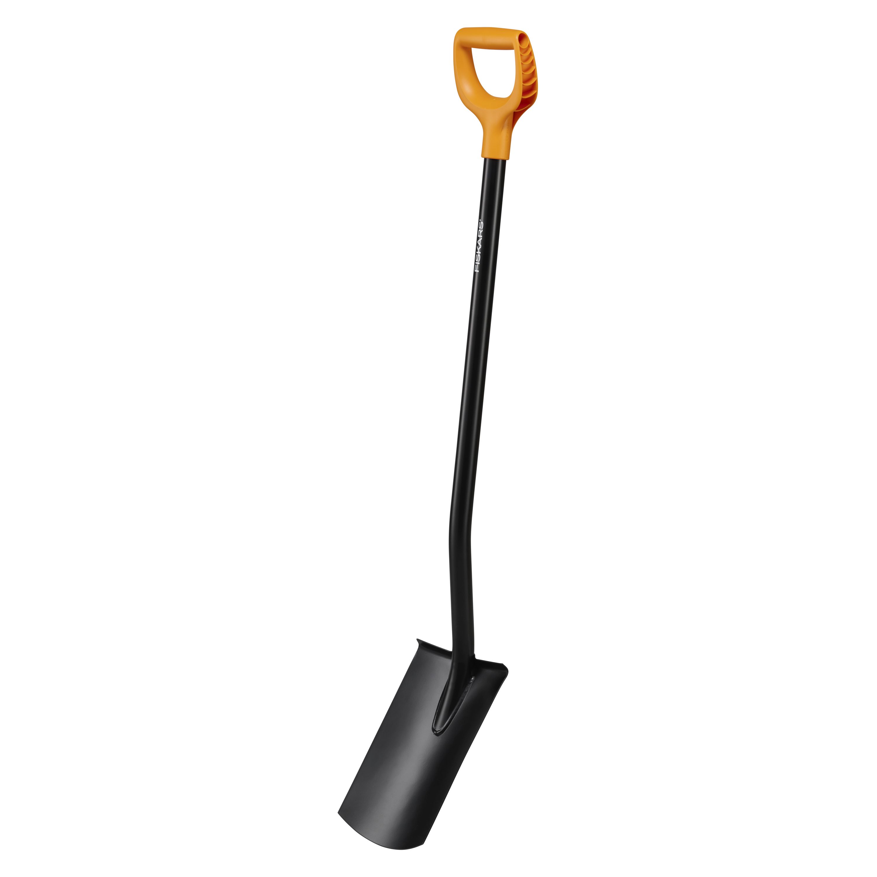 FISKARS Bêche à bord droit - Manche métal - 117cm