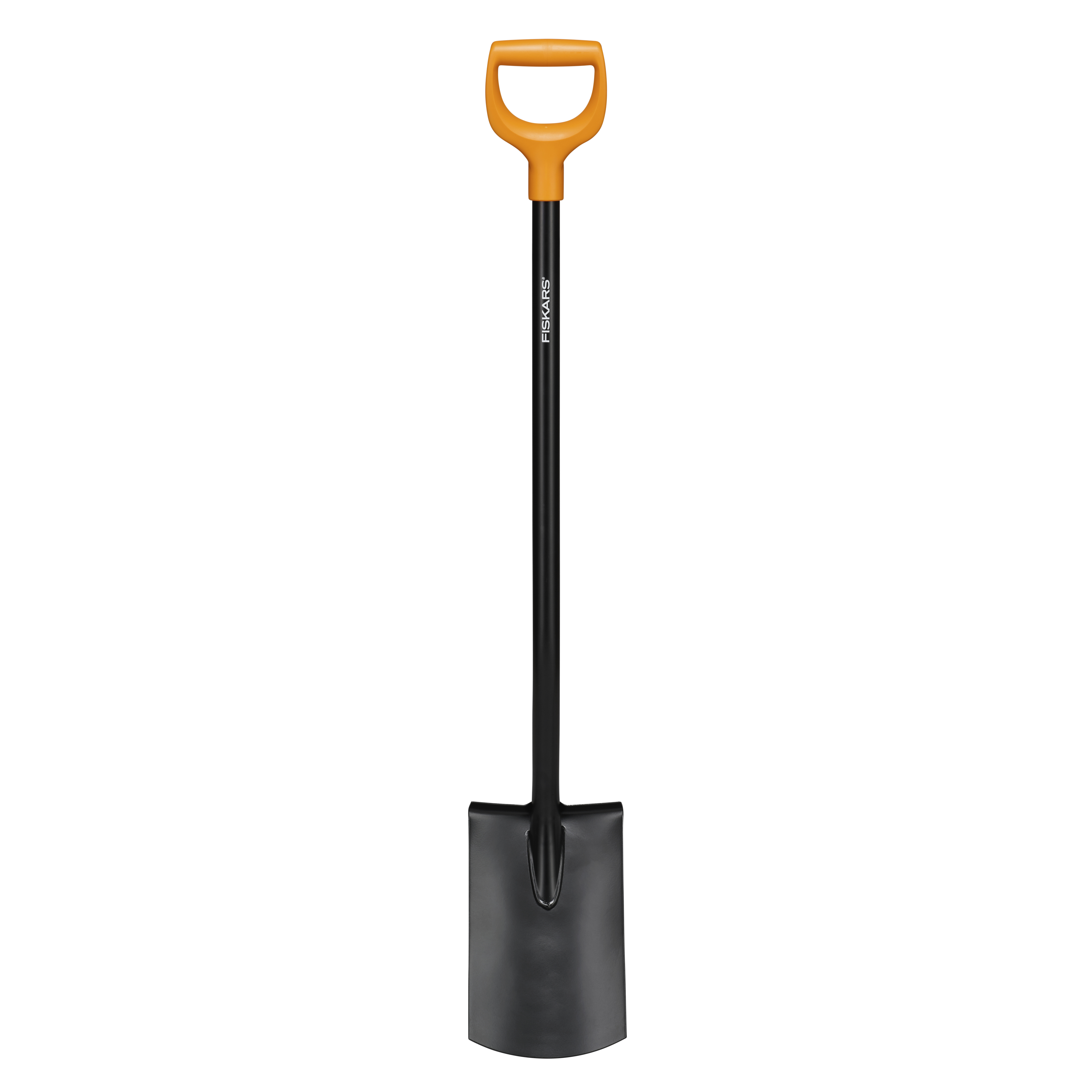 Voir la diapositive 3 : FISKARS Bêche à bord droit - Manche métal - 117cm