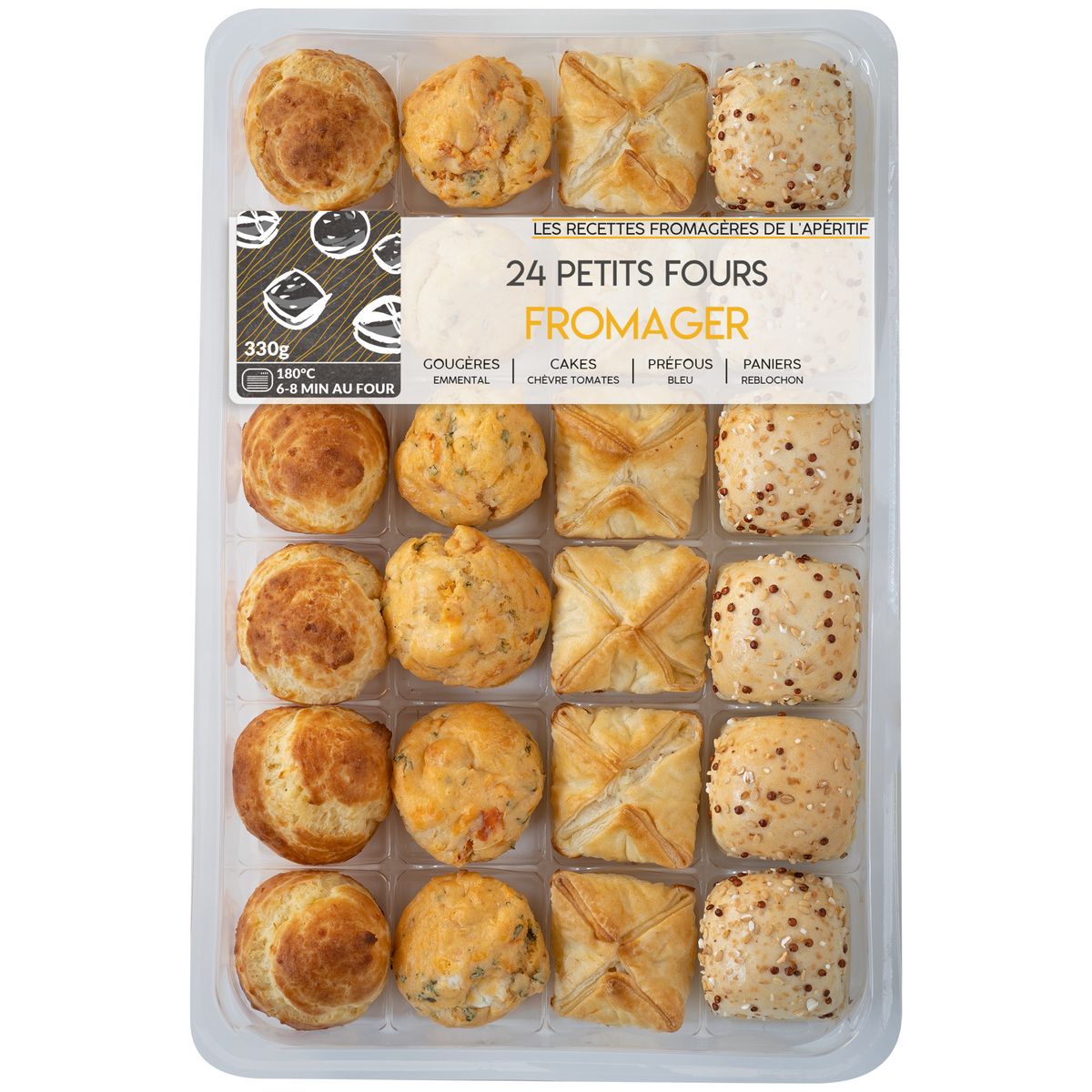 Petits fours fromager 24 pièces
