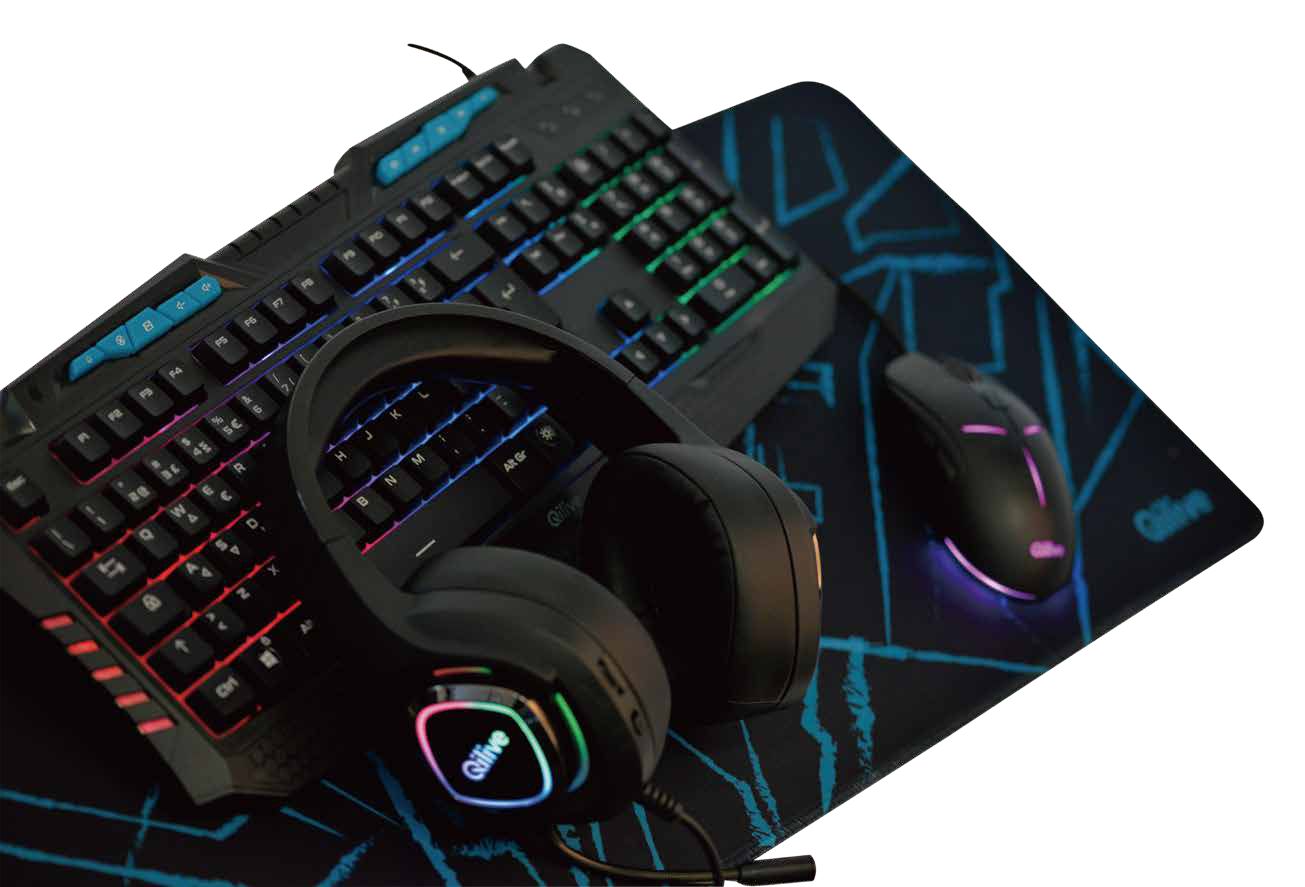 Voir la diapositive 2 : QILIVE PACK GAMING Q.3605